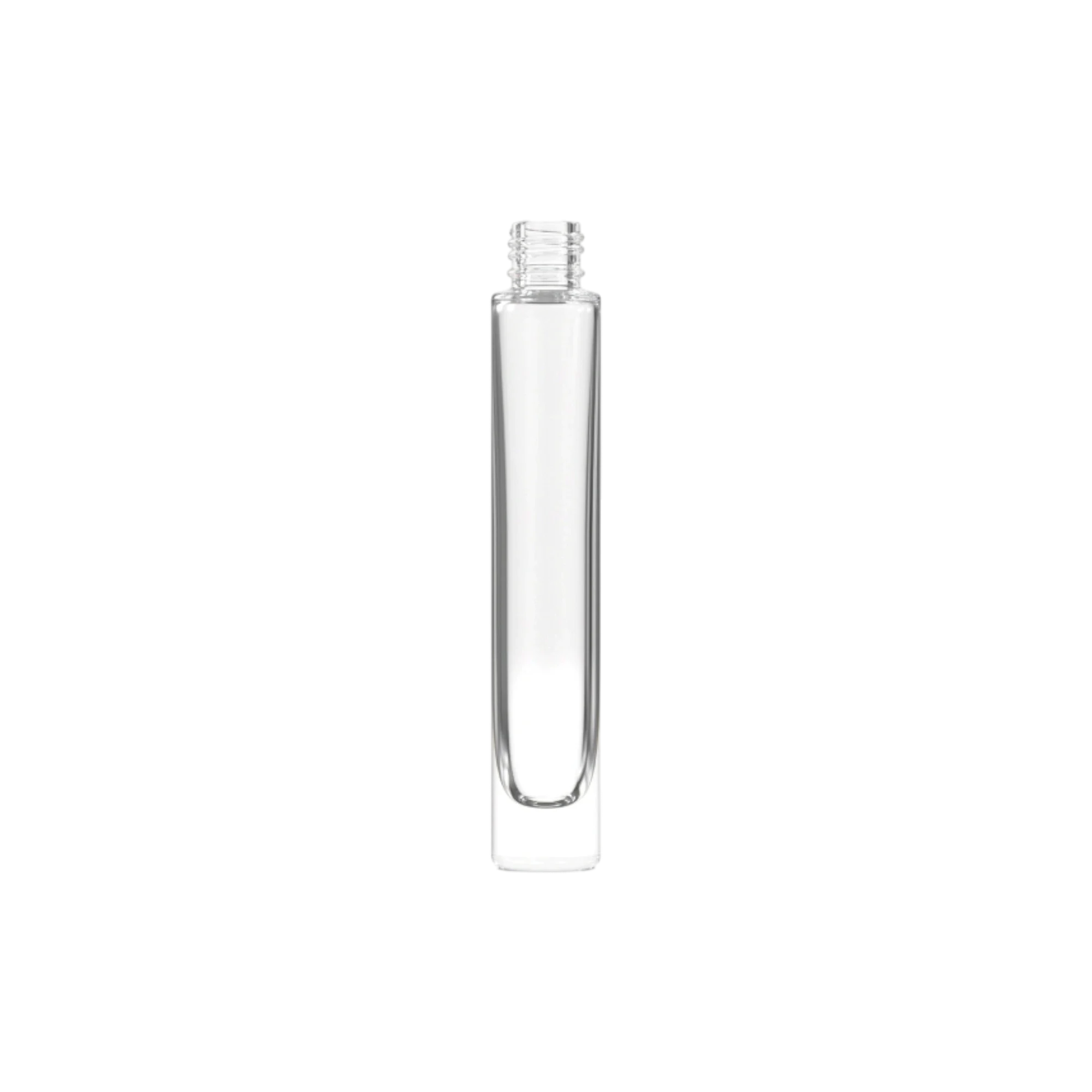 0.3oz/10ml 13-415 Clear Glass Slim Cylinder Lip Gloss Tube