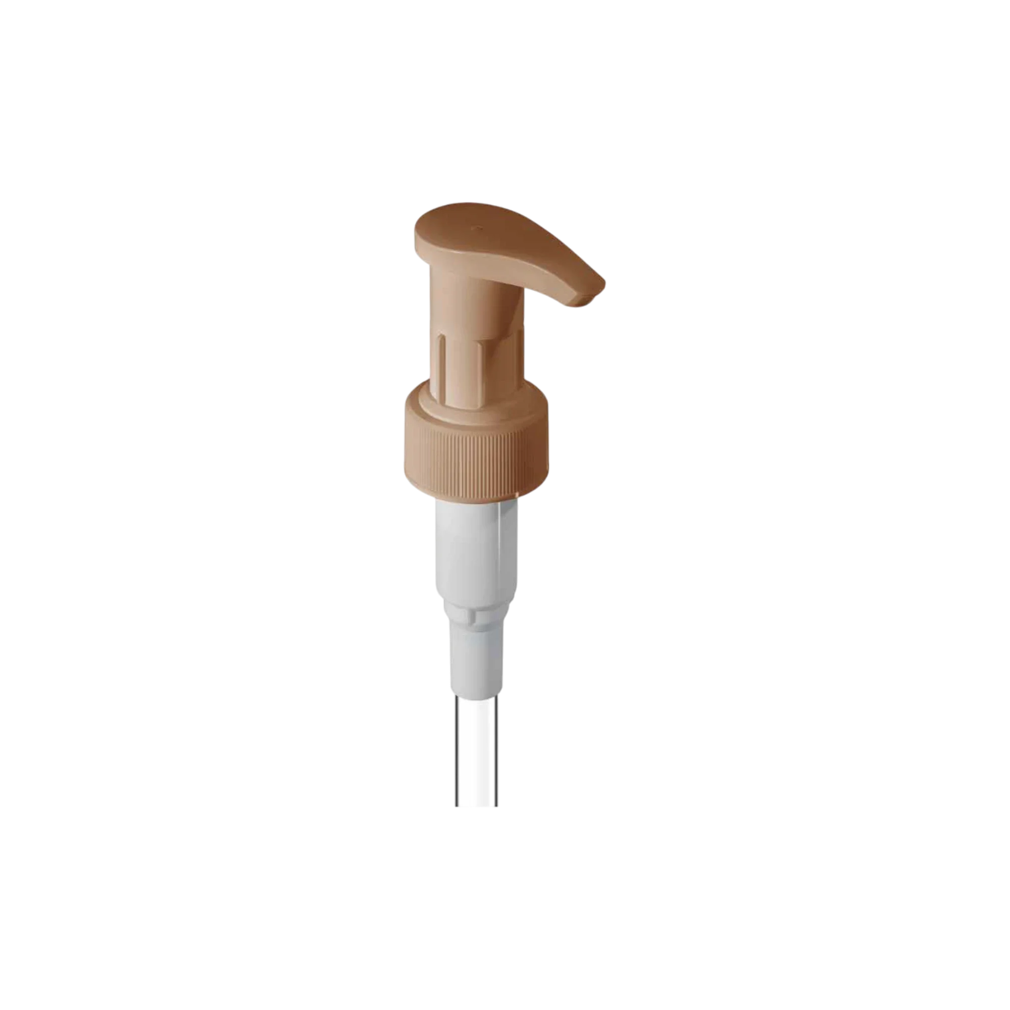 24-400 Ribbed Monomaterial PP Lotion Pump, 4cc Dosage