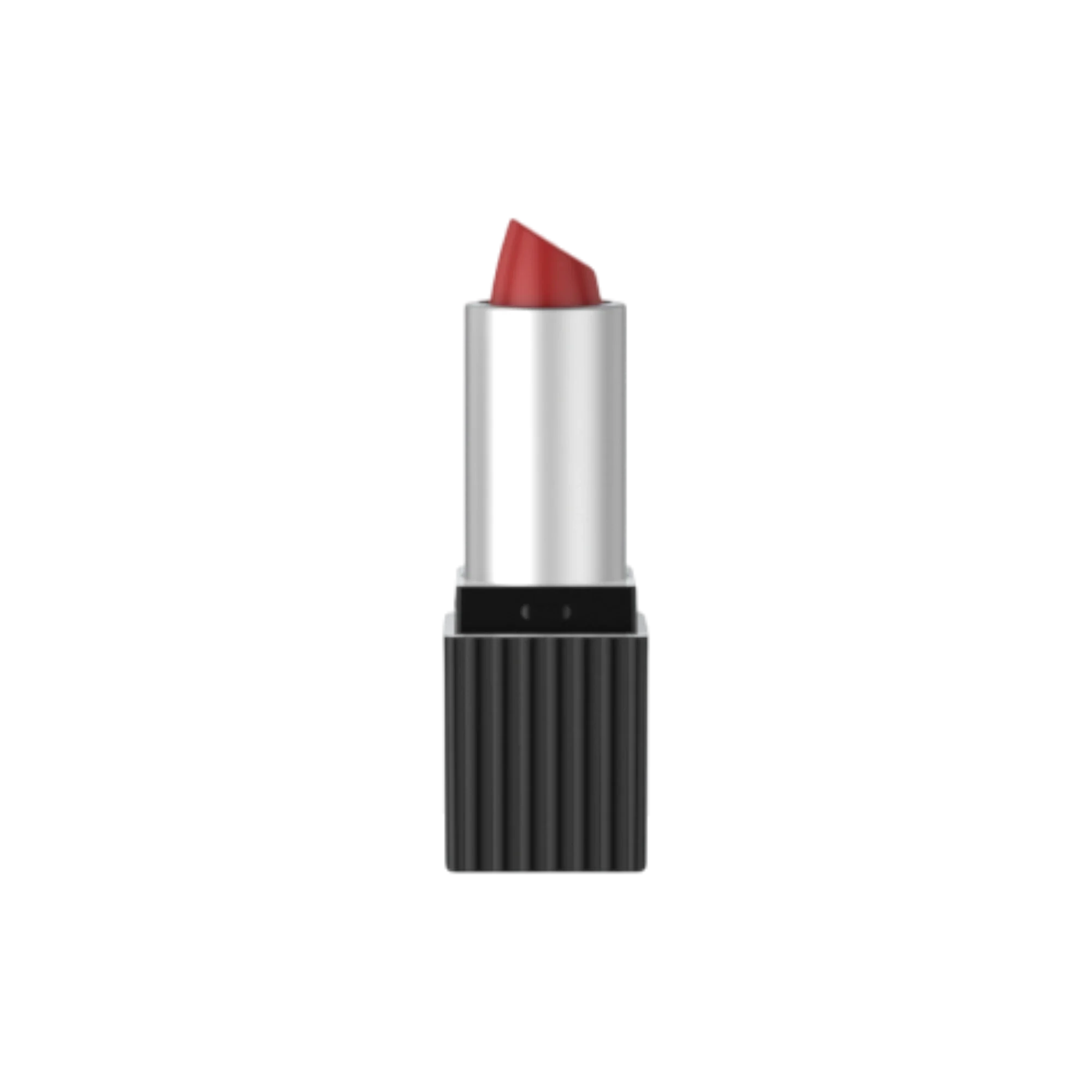 OPL Innovation 1.5g ABS Square Fluted Lipstick Tube with 10.1mm Aluminum Bullet Cup