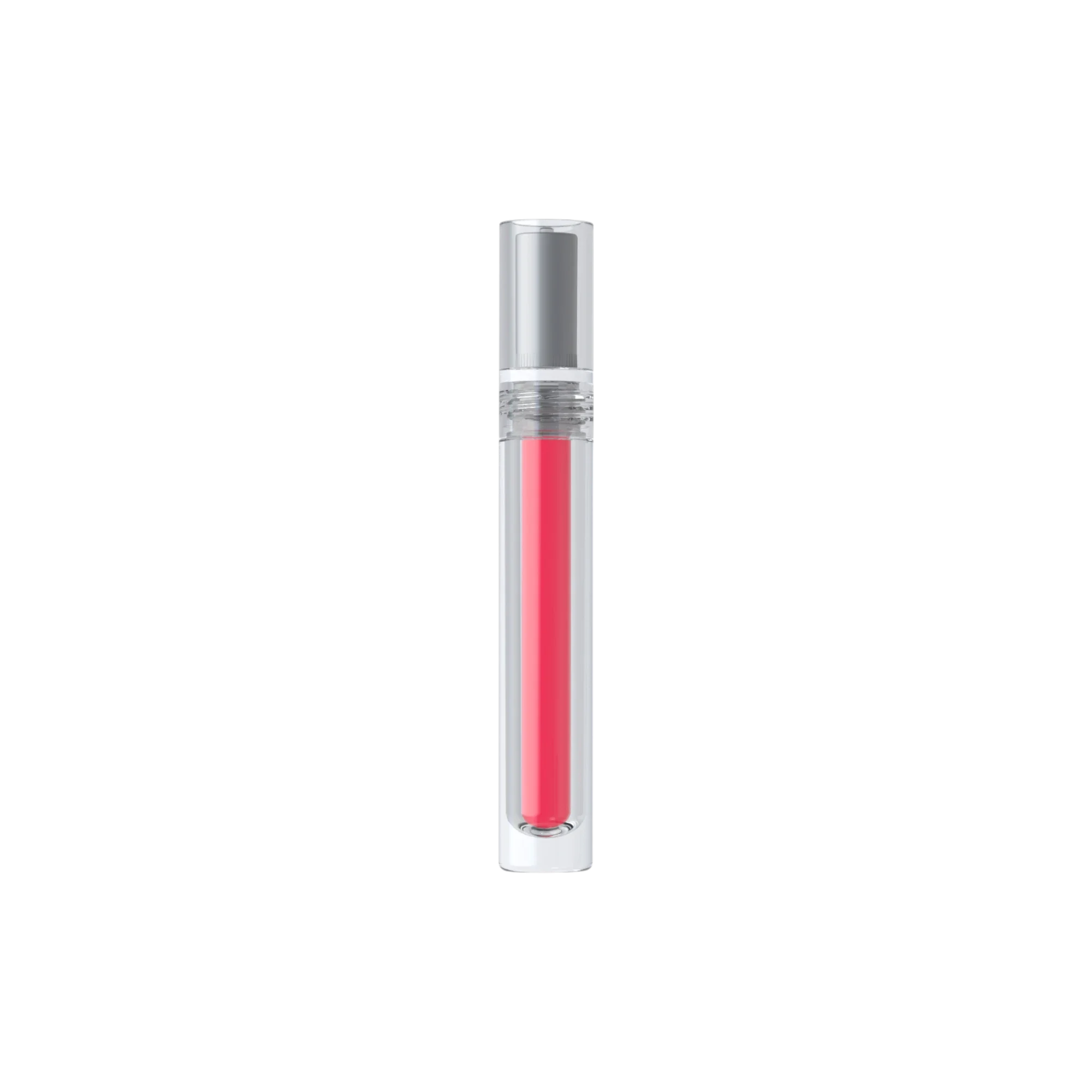 3.5ml Cylinder PETG Lip Gloss Tube with Doe Foot Applicator