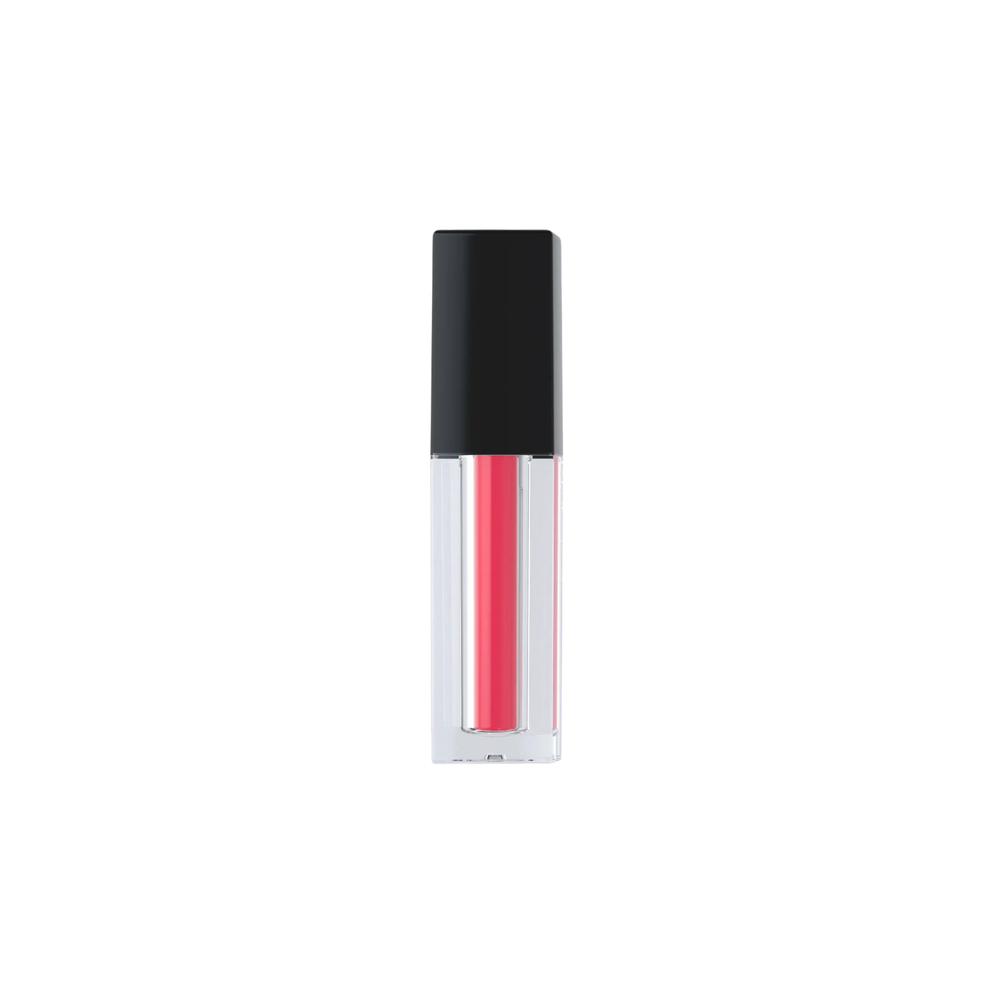 OPL Innovation 2ml Square PETG Mini Lip Gloss Tube with Customizable Doe Foot Applicator