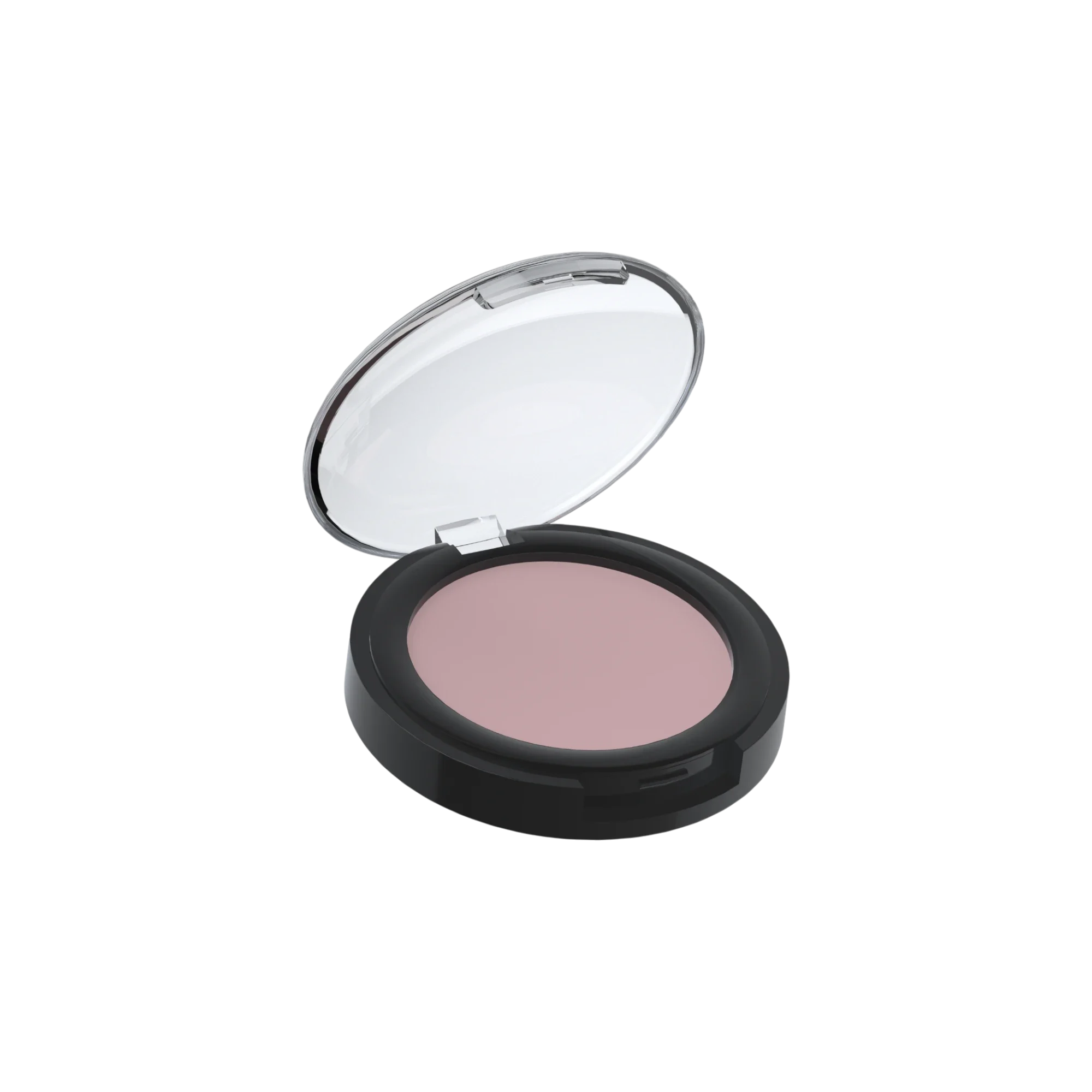 OPL Innovation Single-Pan Round ABS Blush, Highlighter & Bronzer Compact with Transparent Lid