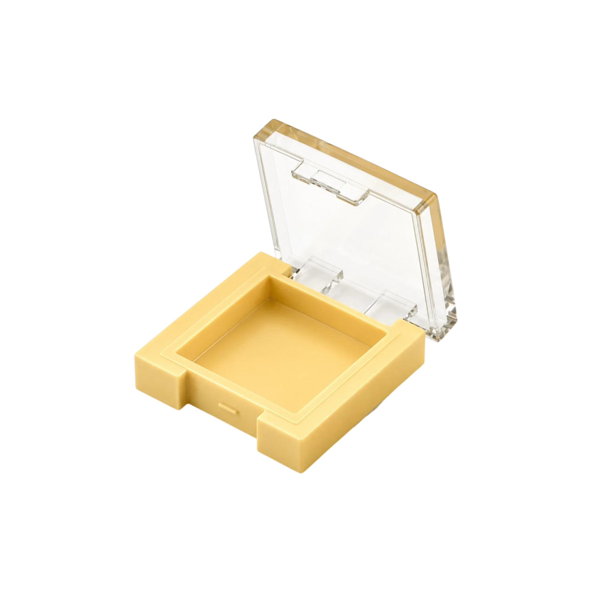 Sambound New Material Technology 2.9g Single-Pan Square ABS & AS Compact with Transparent Lid