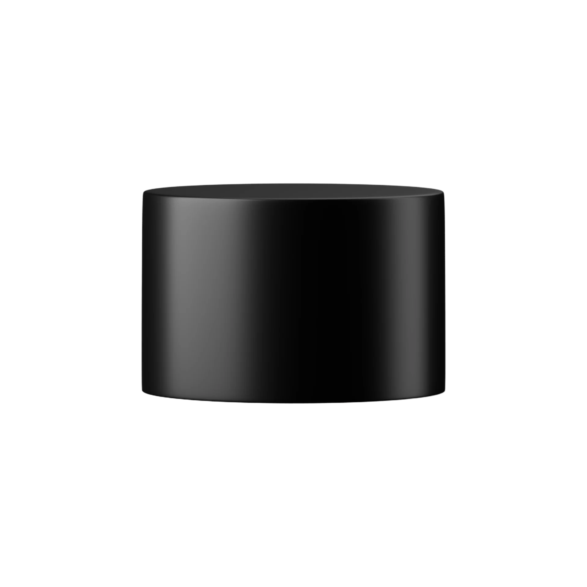 MIRON Violetglass 28-410 Black Aluminum Screw Cap with White Liner