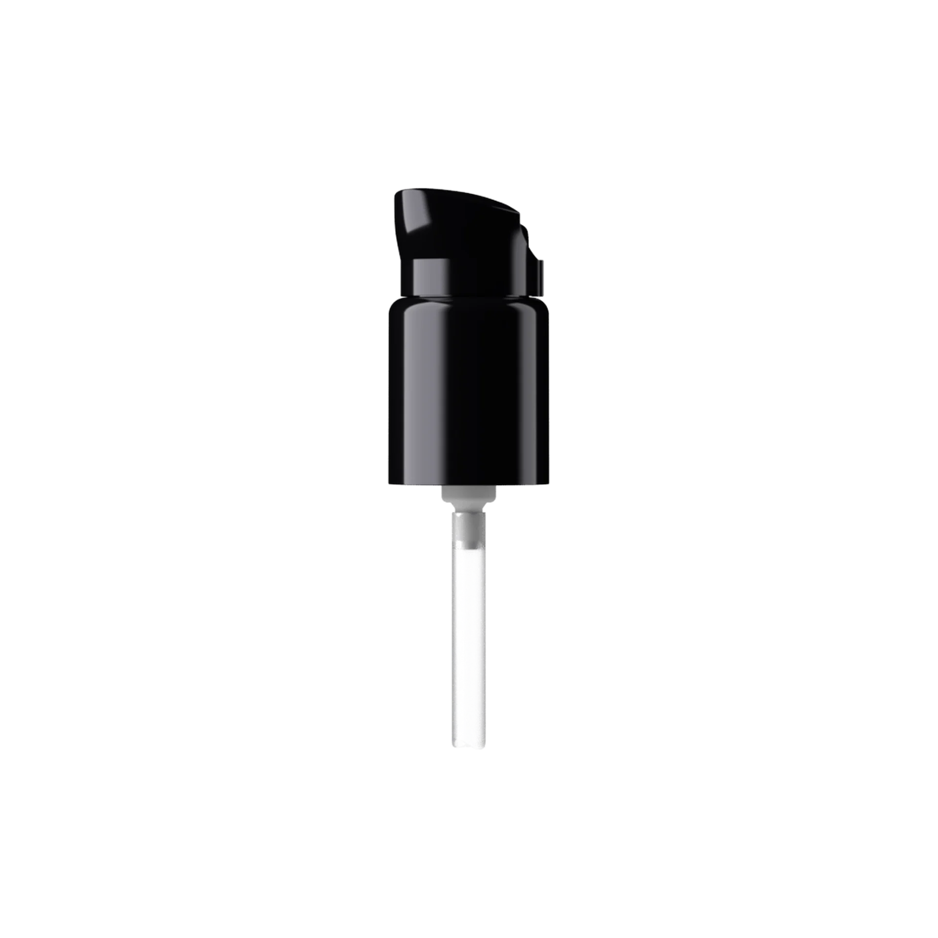 MIRON Violetglass 18-415 Black PP Slim Serum/Treatment Pump, 0.15cc Dosage