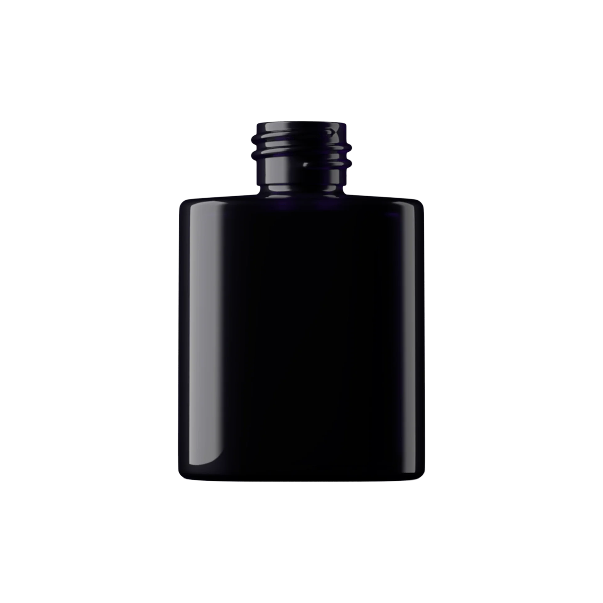 MIRON Violetglass 1.7oz / 50ml 20-410 Violet Glass Square Cosmetic Bottle