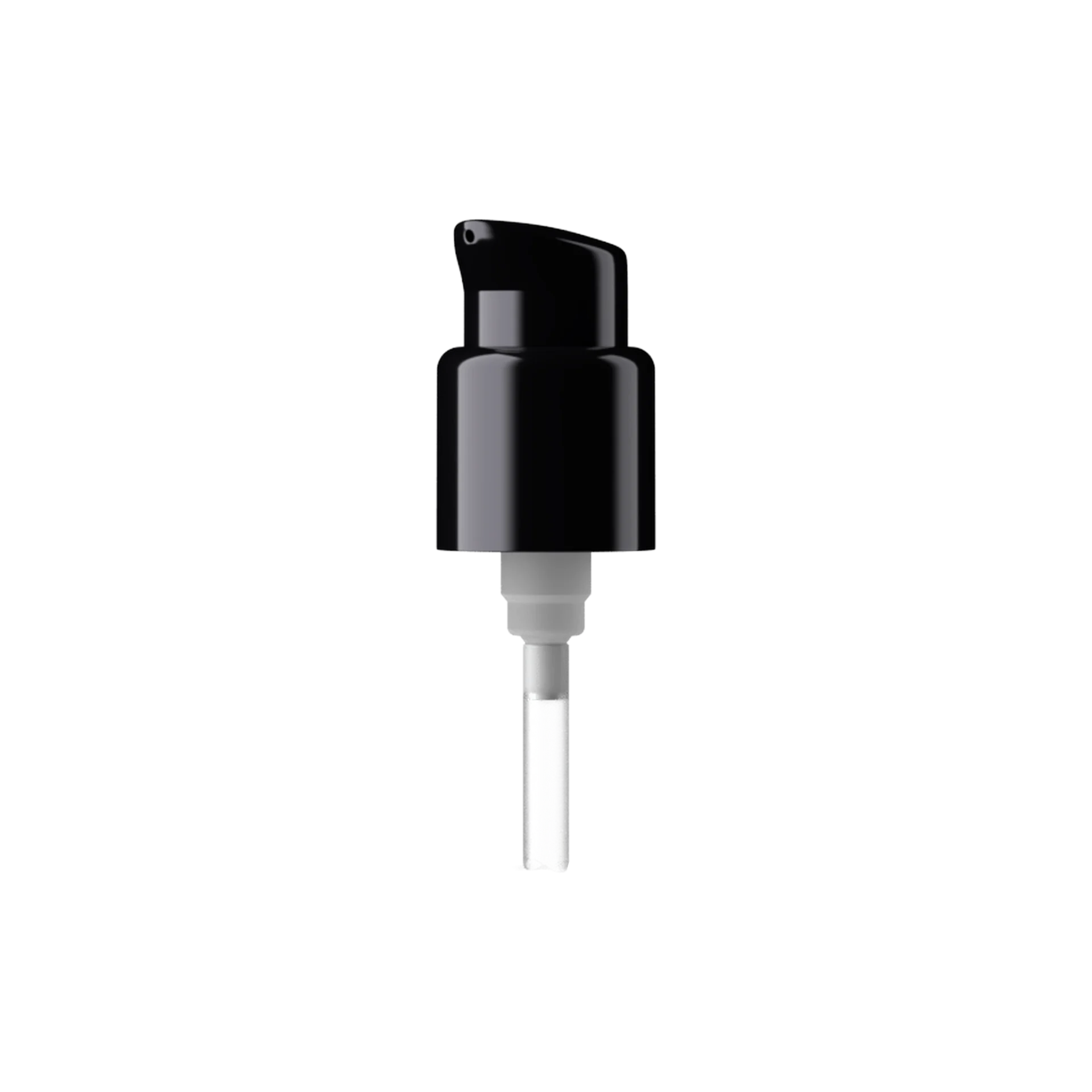 MIRON Violetglass 18-400 Black PP Slim Serum/Treatment Pump, 0.15cc Dosage