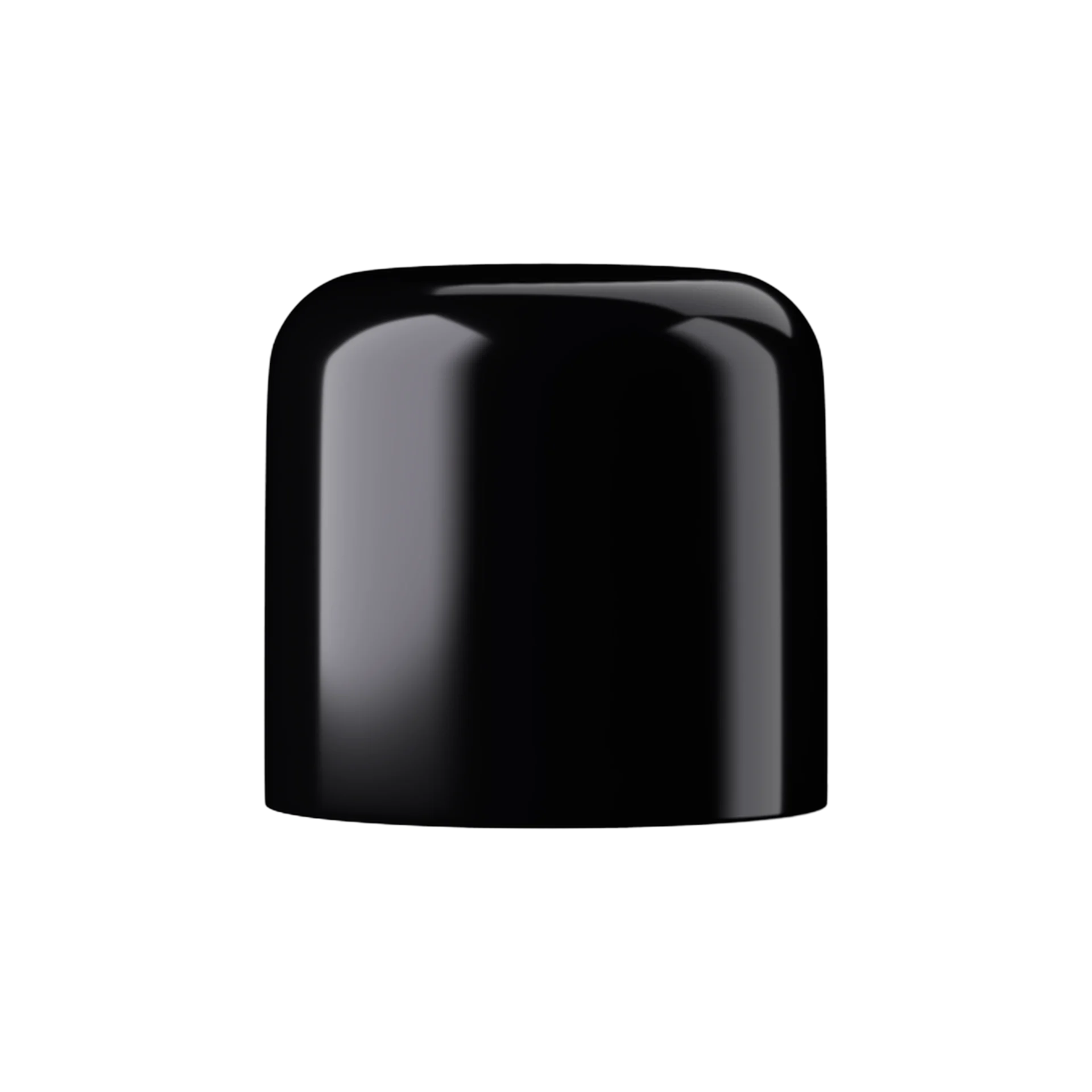 MIRON Violetglass DIN18 Black UREA Semi-Glossy Screw Cap with Violet Inlay