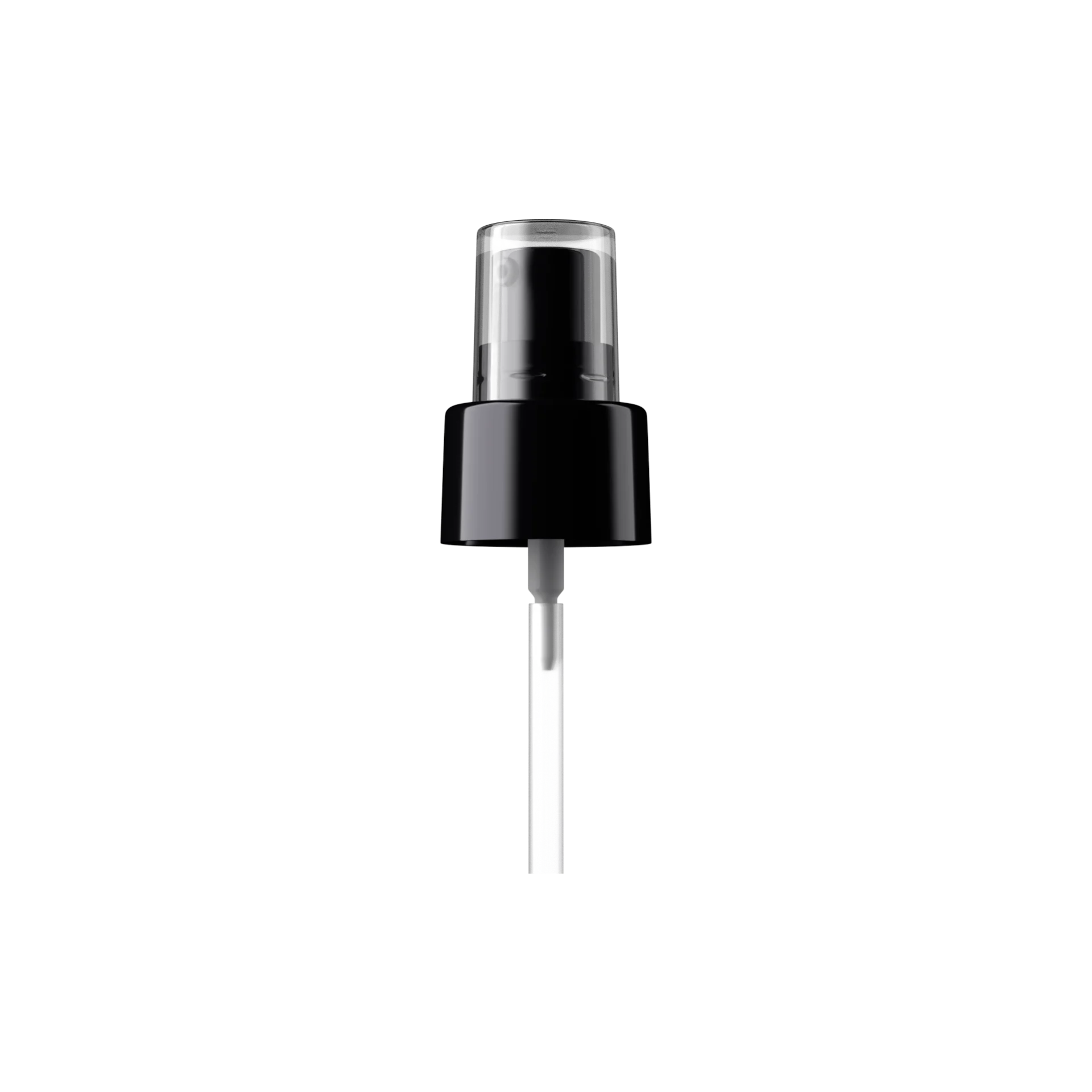MIRON Violetglass 24-410 Black PP Slim Serum/Treatment Pump, 0.19cc Dosage