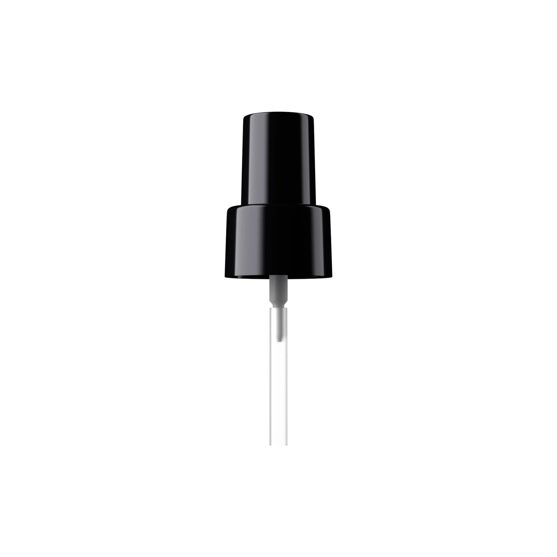 MIRON Violetglass 24-410 Black PP Slim Serum/Treatment Pump, 0.19cc Dosage