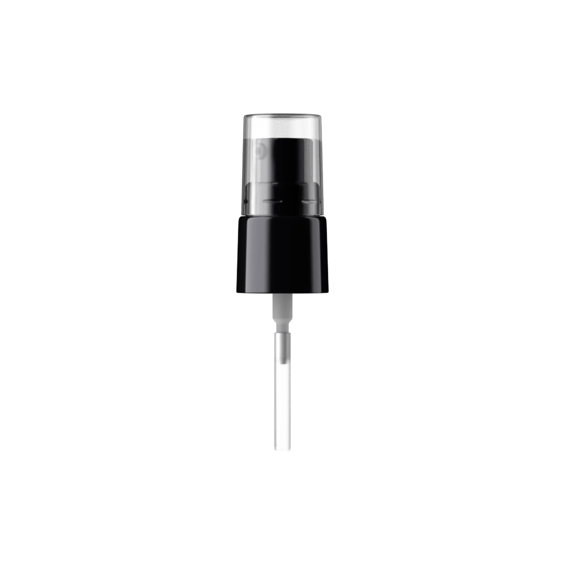 MIRON Violetglass 18-415 Black PP Slim Serum/Treatment Pump, 0.1cc Dosage