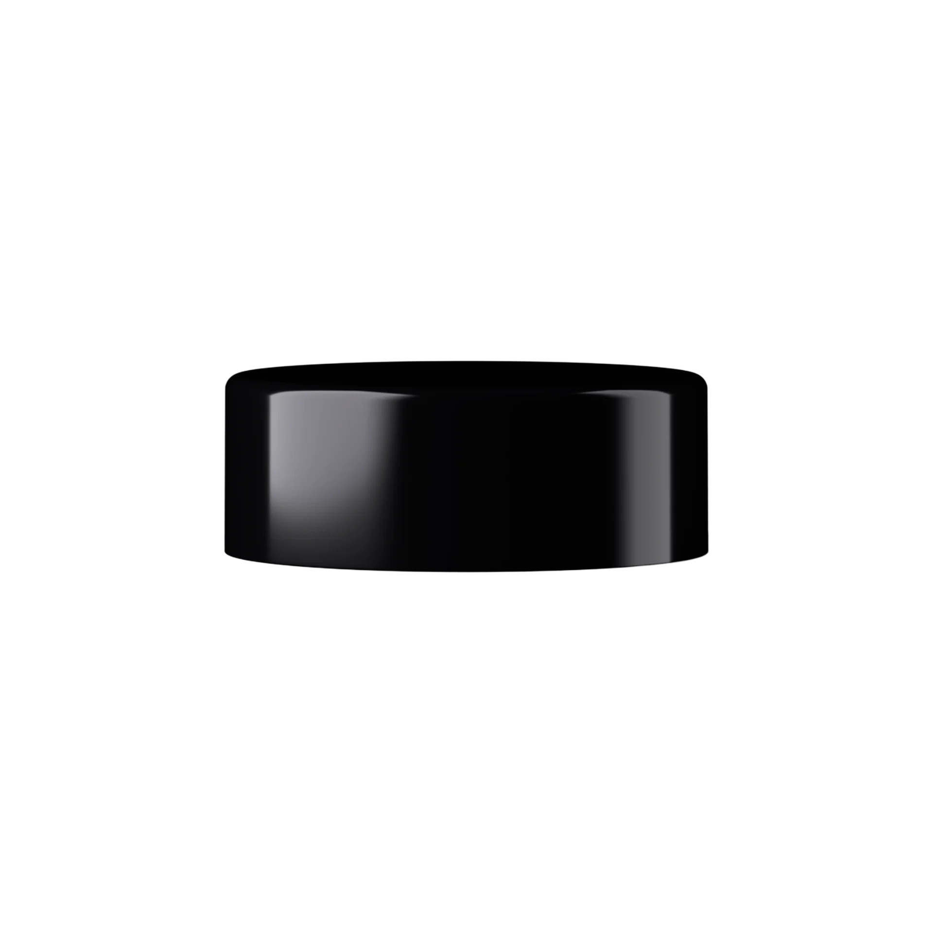 MIRON Violetglass 29mm Black PP Lid with Violet Inlay