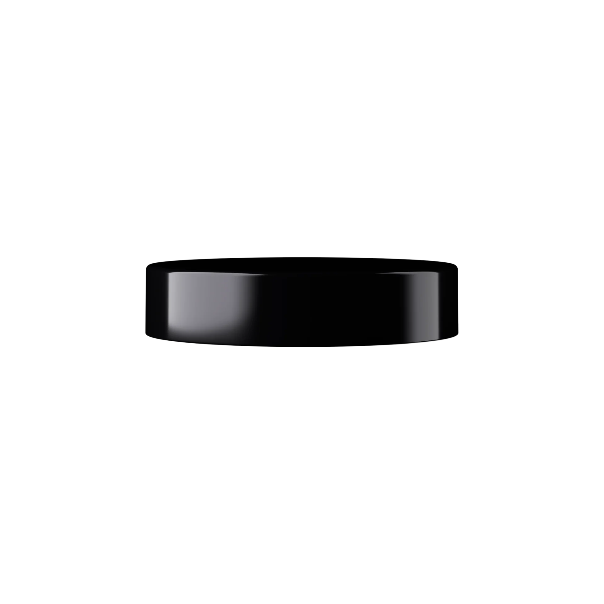 MIRON Violetglass 82mm Black PP Double-Wall Lid with Violet Inlay