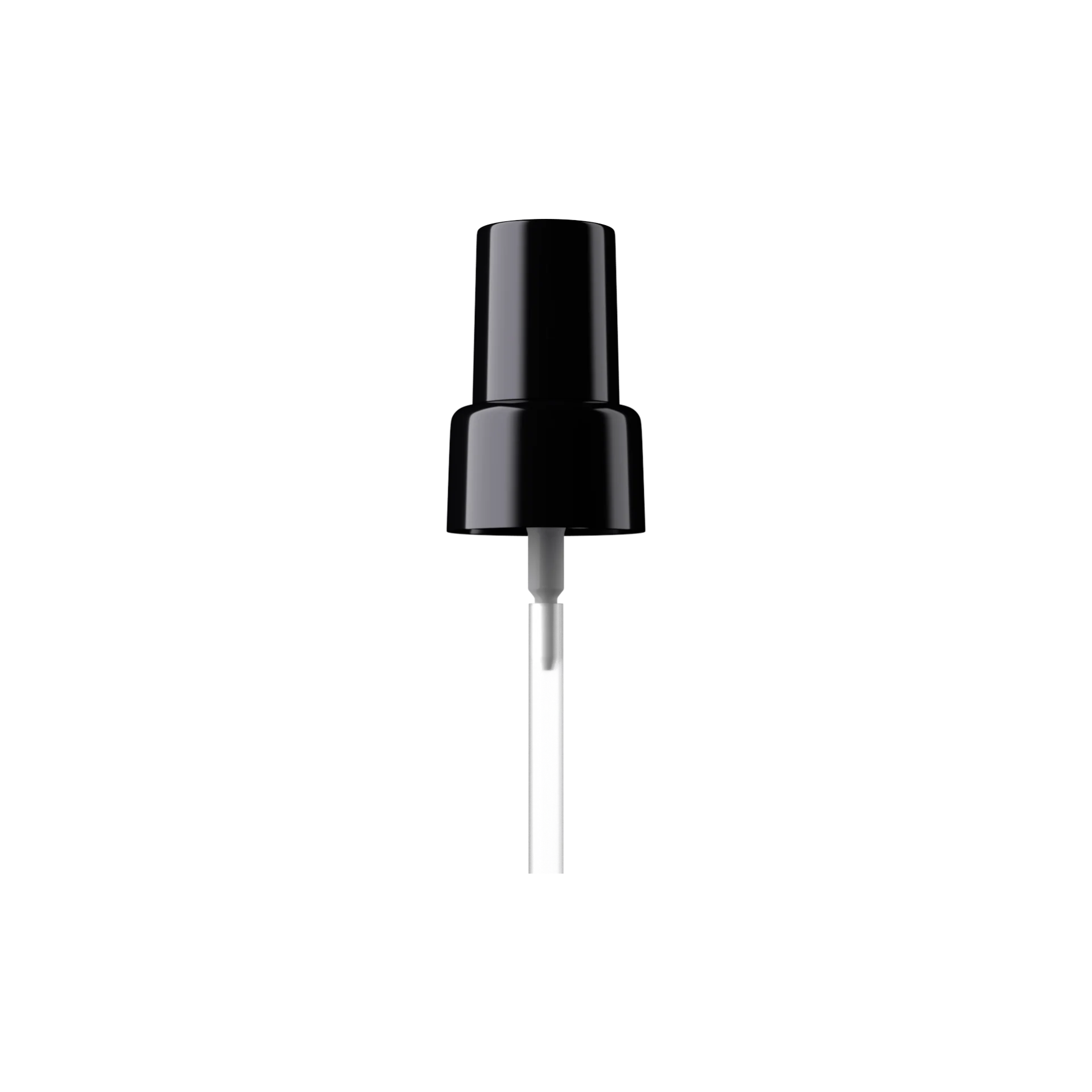 MIRON Violetglass 22-410 Black PP Slim Serum/Treatment Pump, 0.19cc Dosage