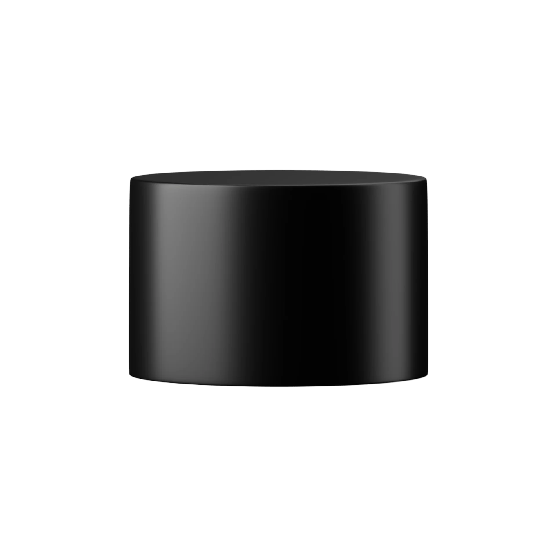 MIRON Violetglass 24-410 Black PP Screw Cap with White Inlay