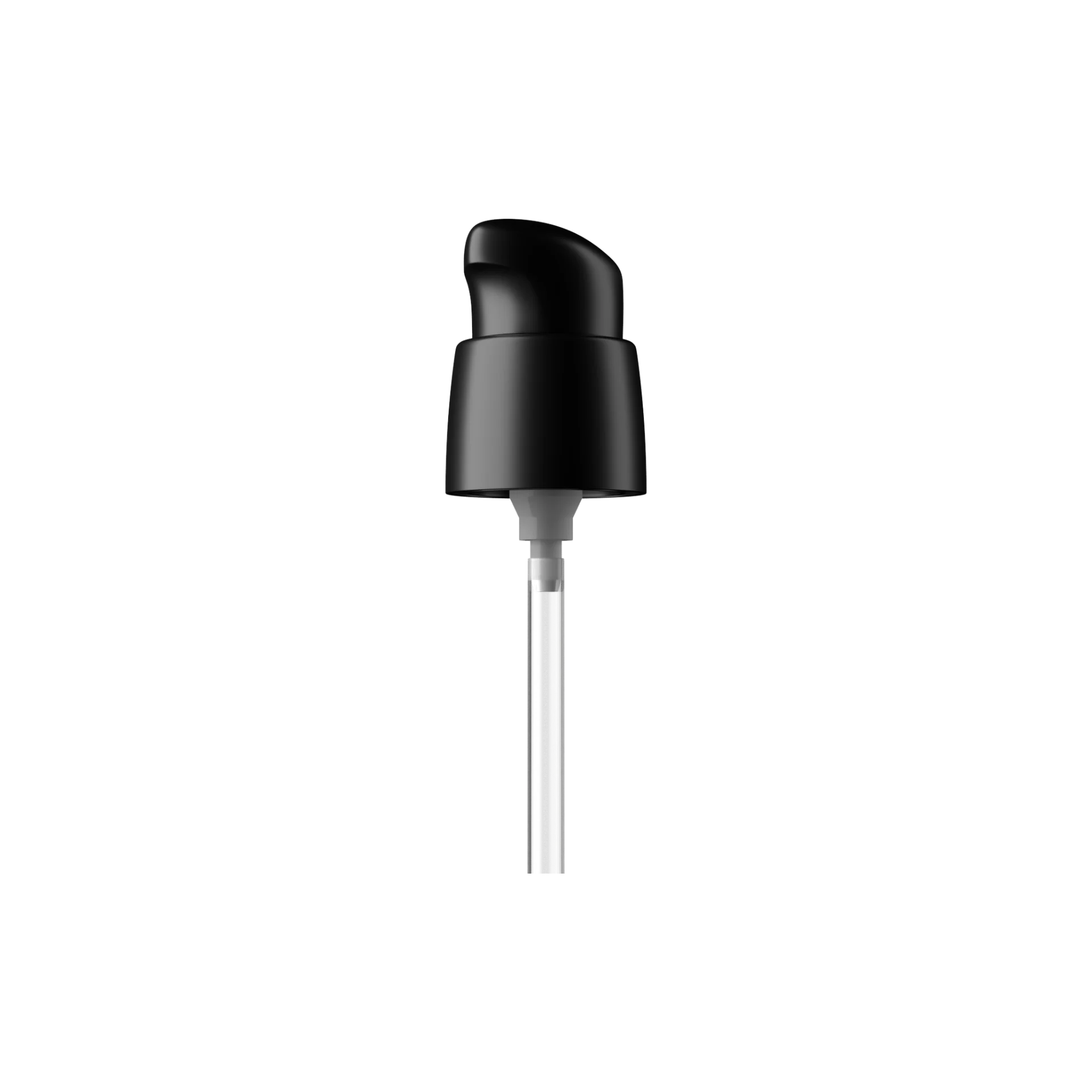 MIRON Violetglass 18-400 Black PP Slim Serum/Treatment Pump, 0.15cc Dosage