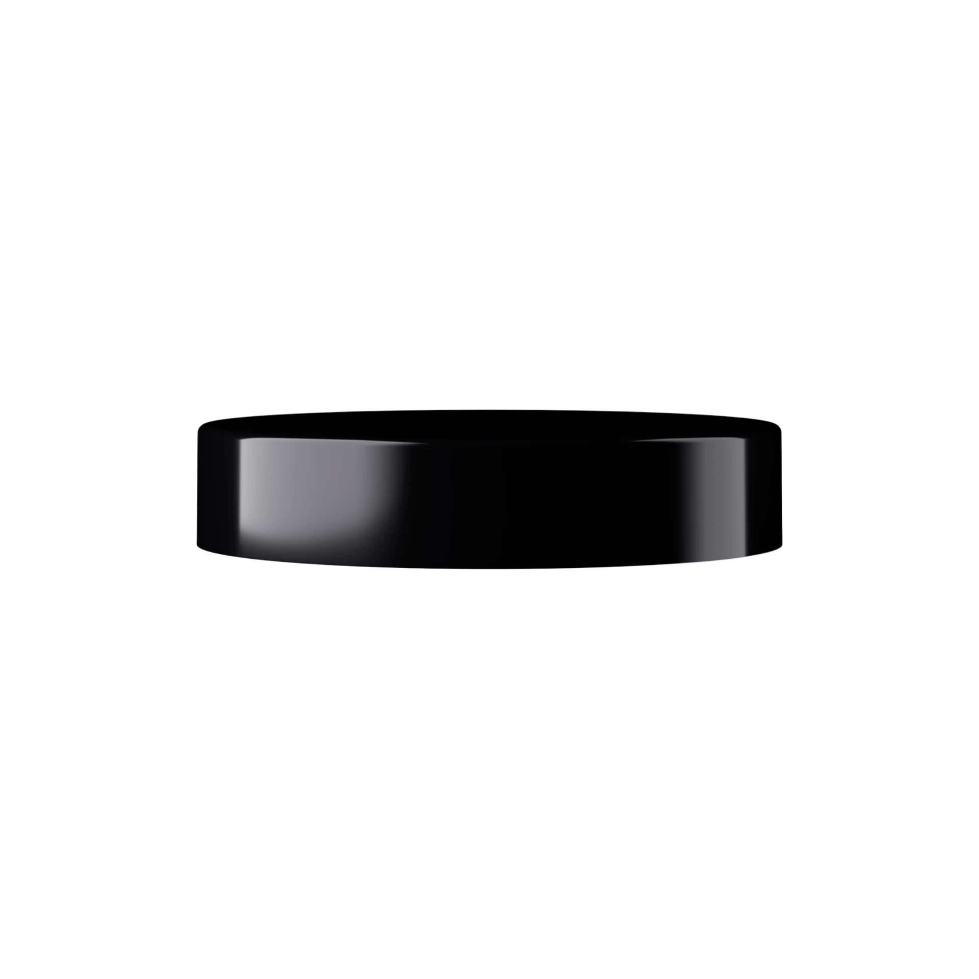 MIRON Violetglass 87mm Black UREA Screw Cap with Violet Inlay