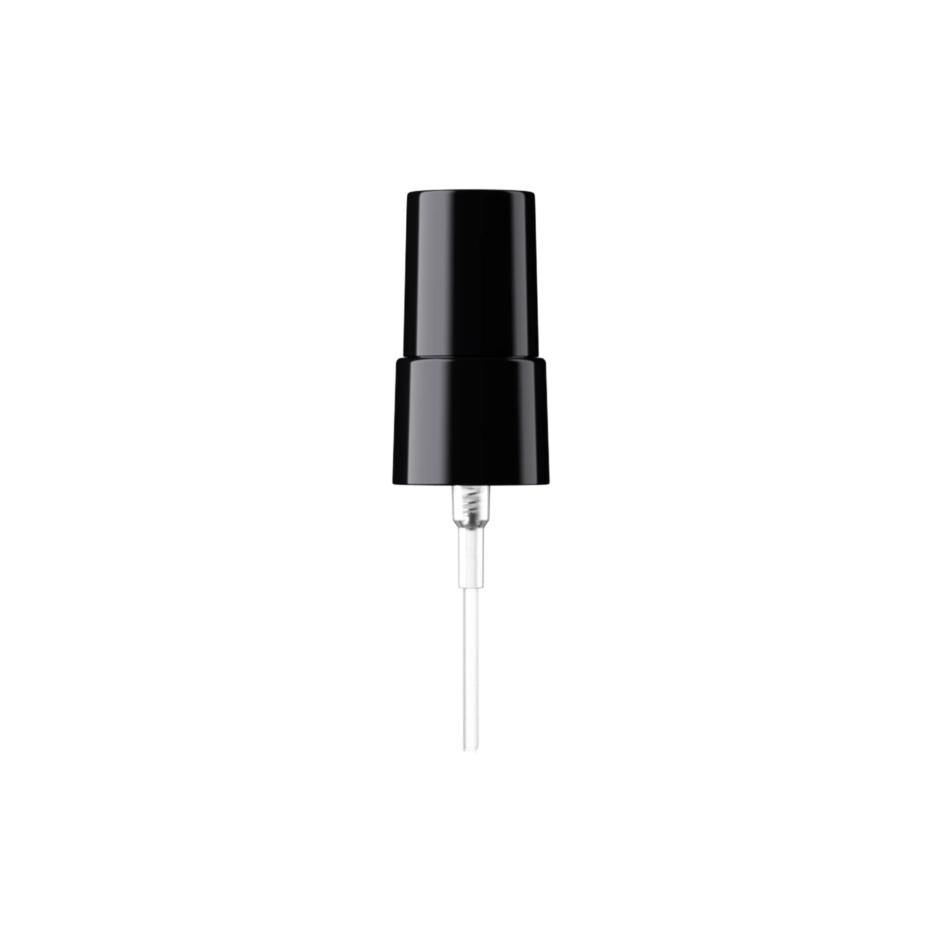 MIRON Violetglass 18-415 Black PP Fine Mist Sprayer with Black Overcap, 0.1cc Dosage