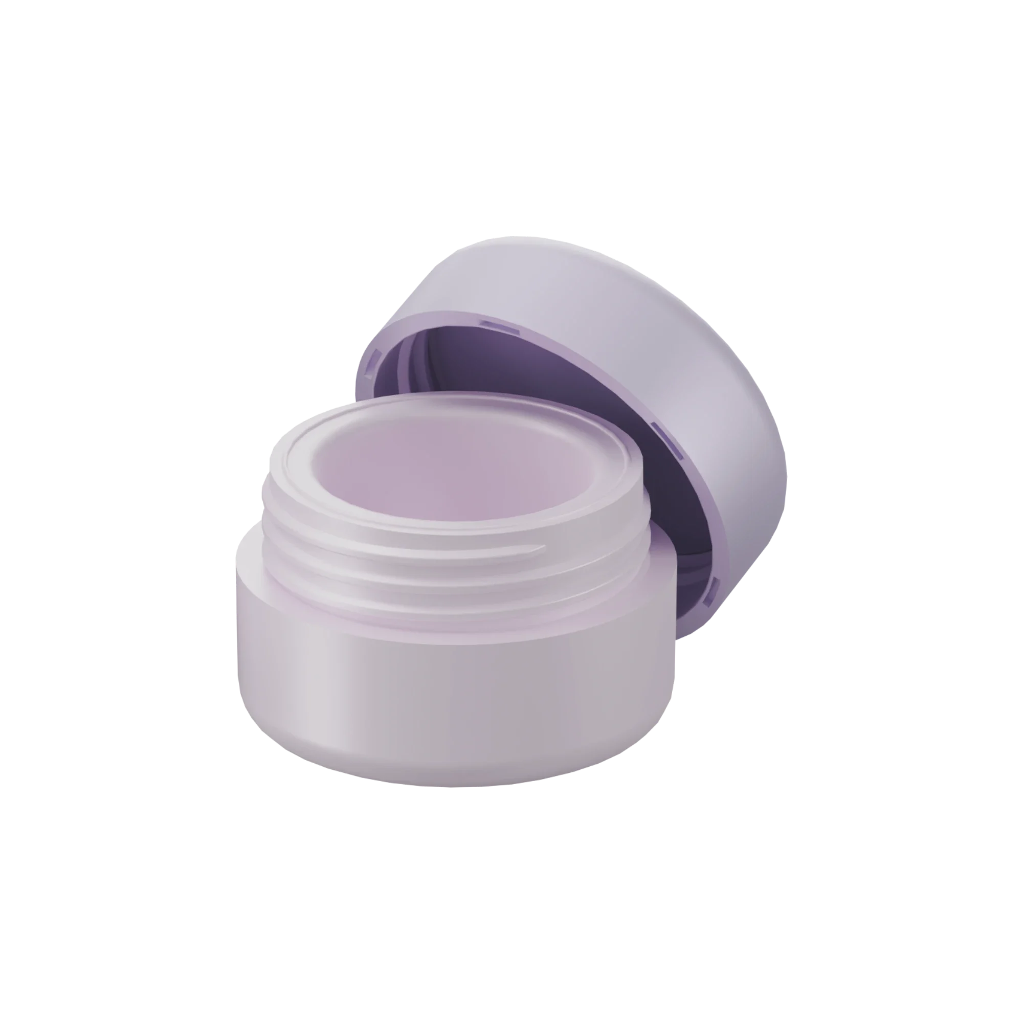 Anhui Jusu High Tech Industrial Co., Ltd 0.11oz / 3.4ml Thick-Wall ABS Round Cosmetic Jar with Flush Cap