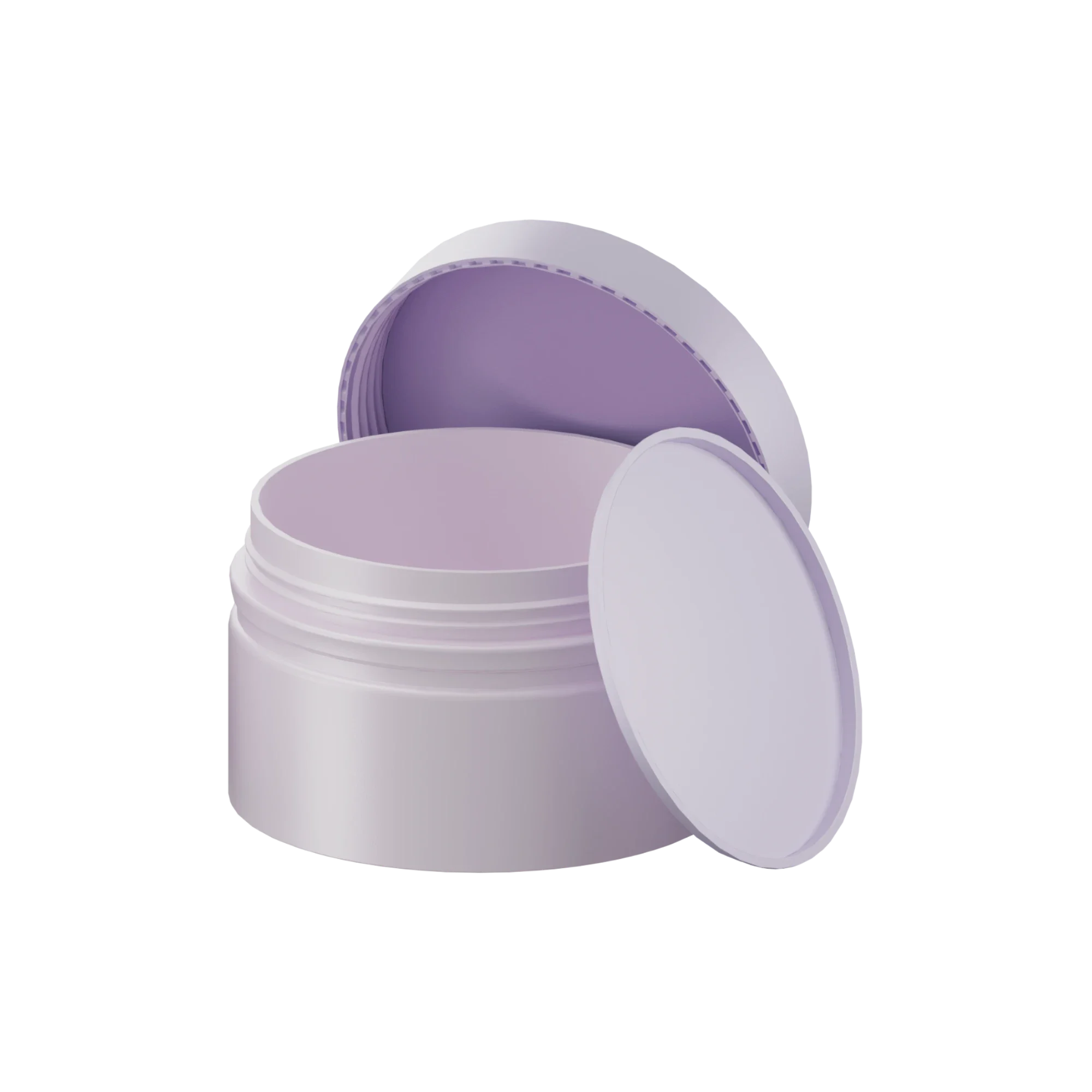 Anhui Jusu High Tech Industrial Co., Ltd 7.6oz / 224ml PP Straight Sided Cosmetic Jar with Flush Cap & Sealing Disc with 82mm Neck