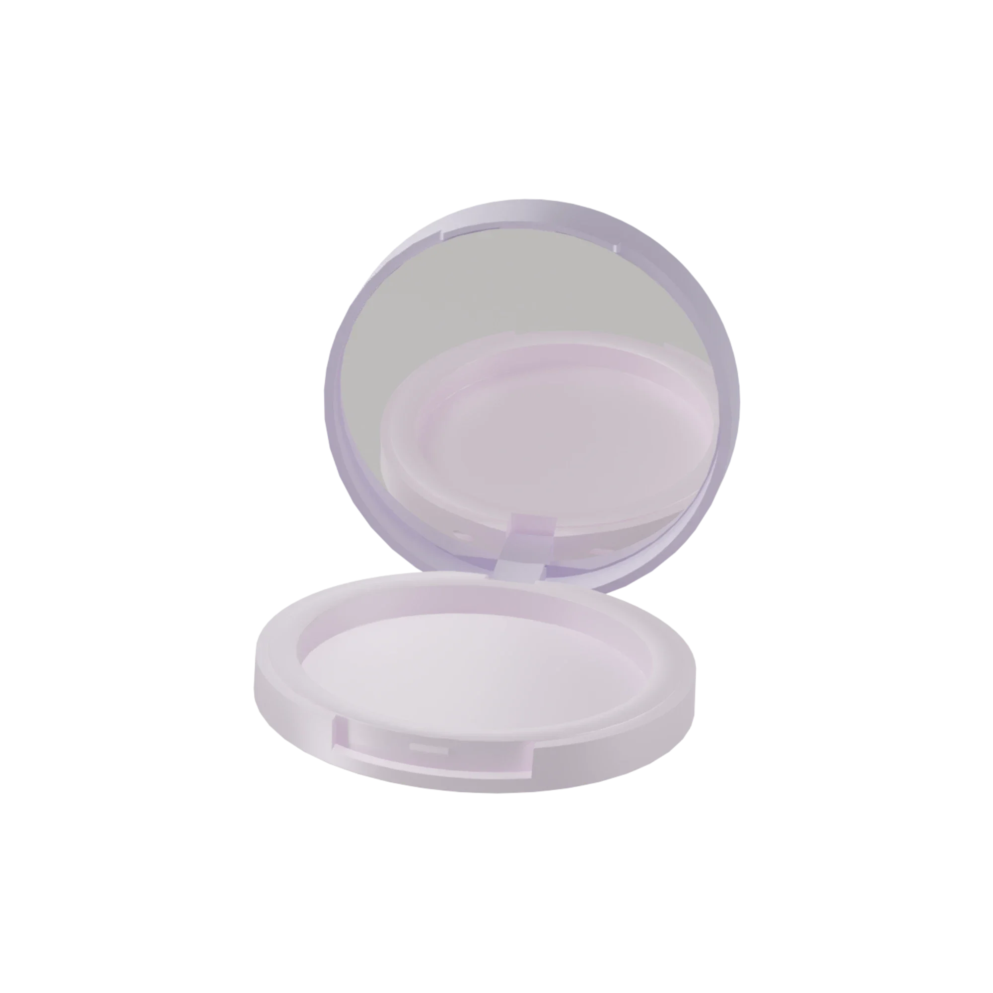 Anhui Jusu High Tech Industrial Co., Ltd 5g Round ABS Powder Compact with Mirror