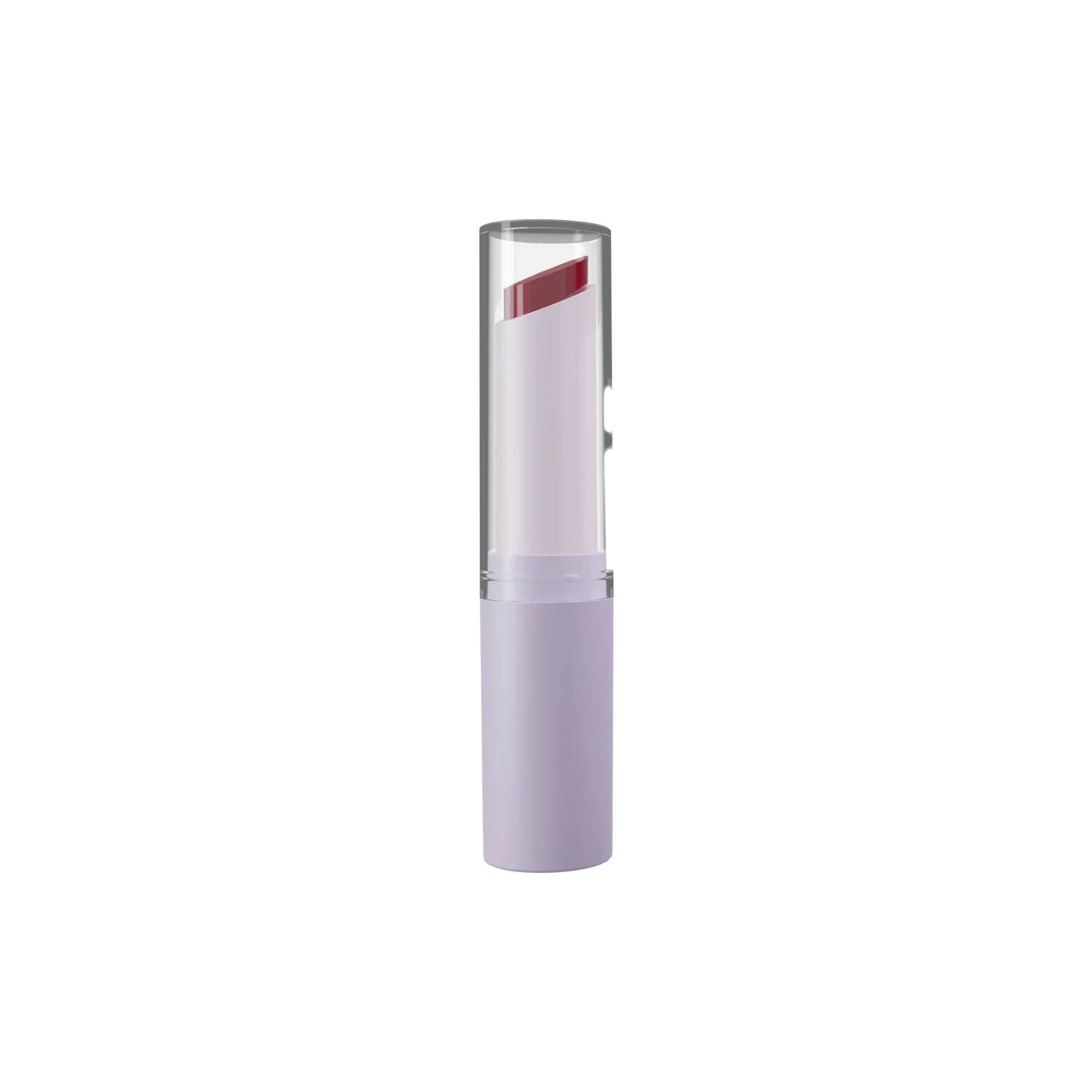 Anhui Jusu High Tech Industrial Co., Ltd 2.7g AS Cylinder Lipstick Tube with 11.18mm POM Bullet Cup & Clear PETG Cap