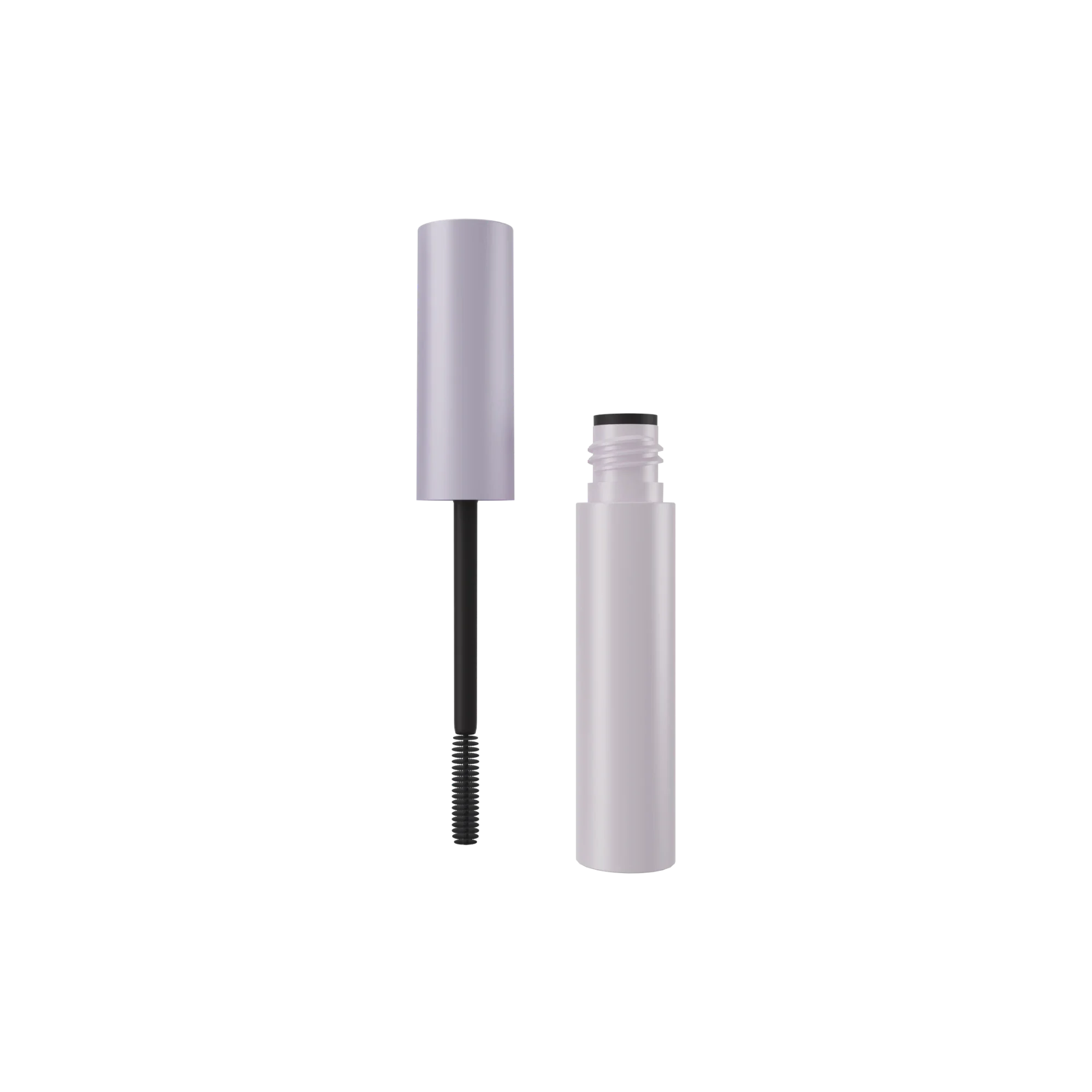Anhui Jusu High Tech Industrial Co., Ltd 0.12oz / 3.5ml Cylinder PET Mascara Tube with ABS Cap, TPU Straight Bristle Brush & Wiper