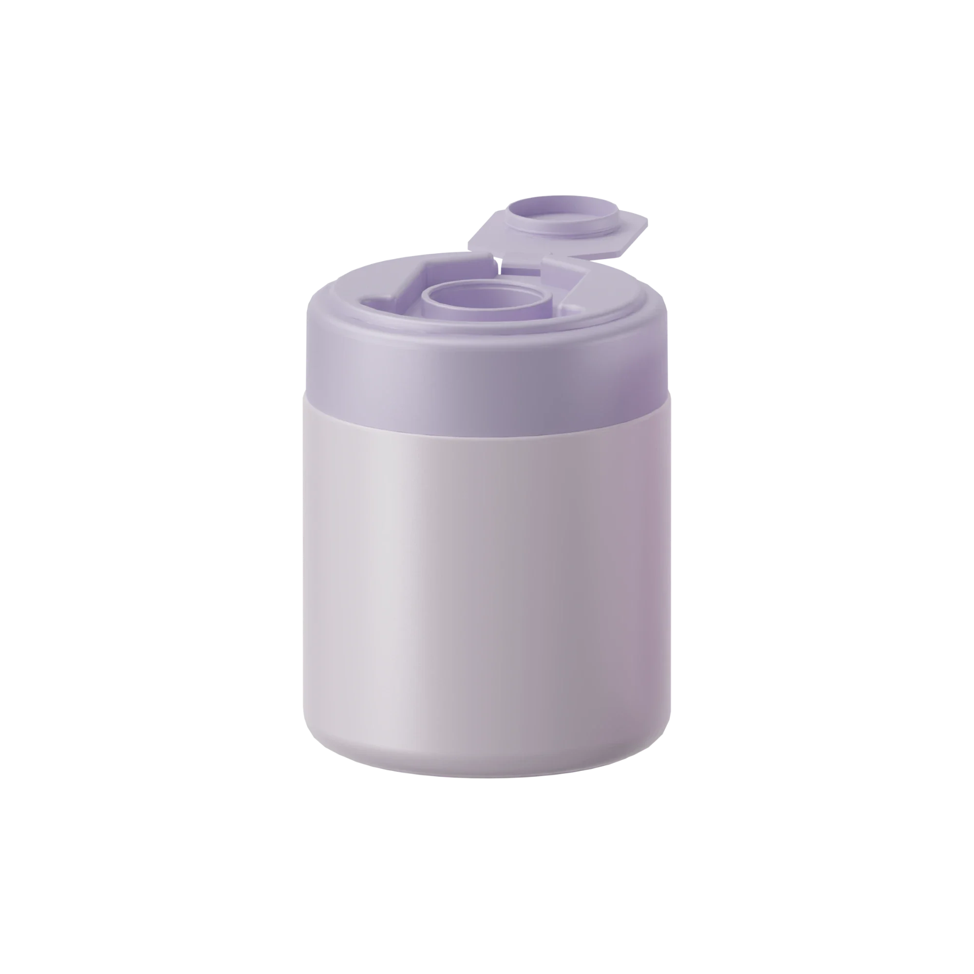 Anhui Jusu High Tech Industrial Co., Ltd 14.5oz / 430ml PET Wipes Canister with PE Flip Top Cap