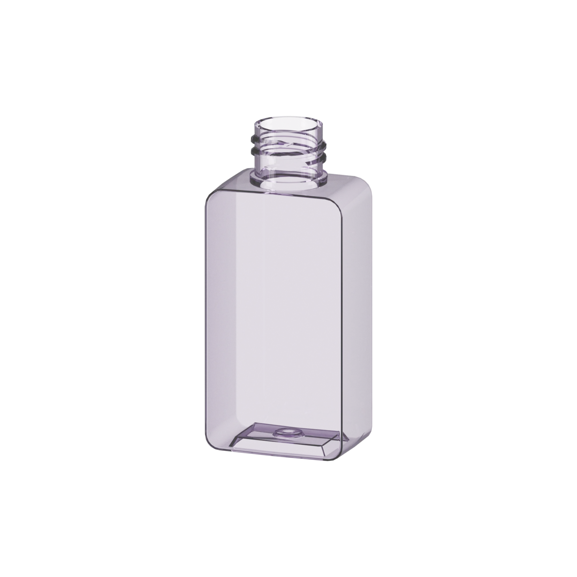 Anhui Jusu High Tech Industrial Co., Ltd 2.15oz / 64ml 20-410 PET Rounded Square Cosmetic Bottle