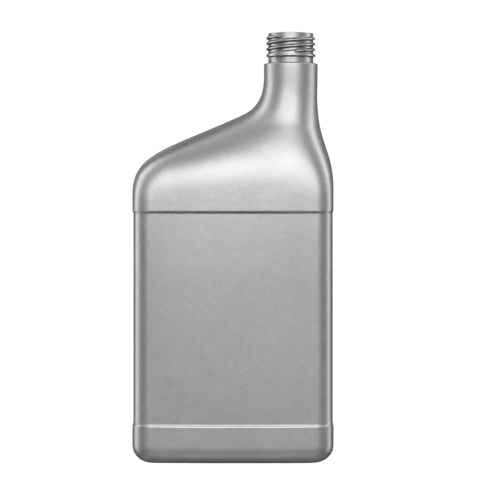 32oz / 1 Quart Oblong HDPE Motor Oil with 28mm Neck