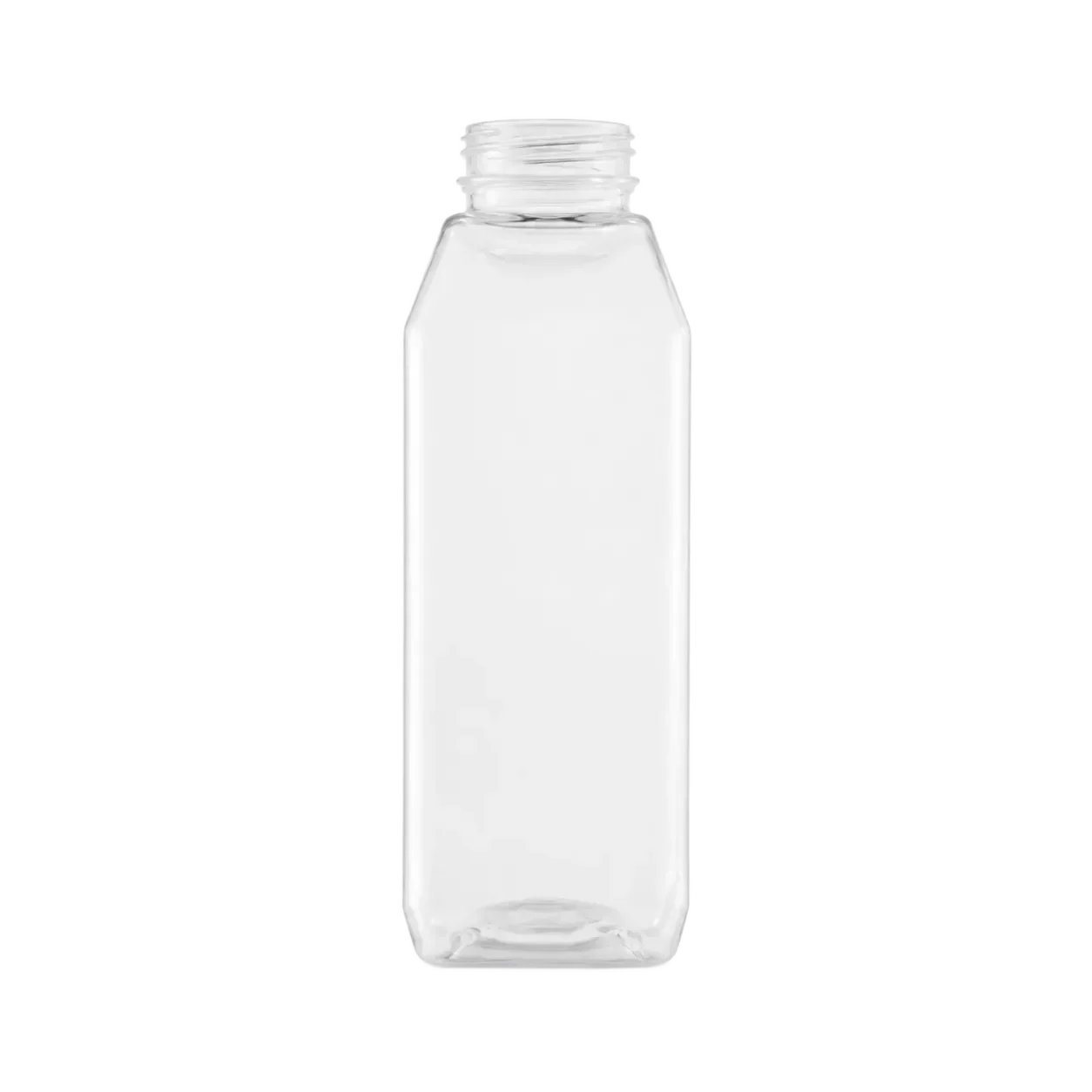 16oz Square 38mm DBJ PET Bottle