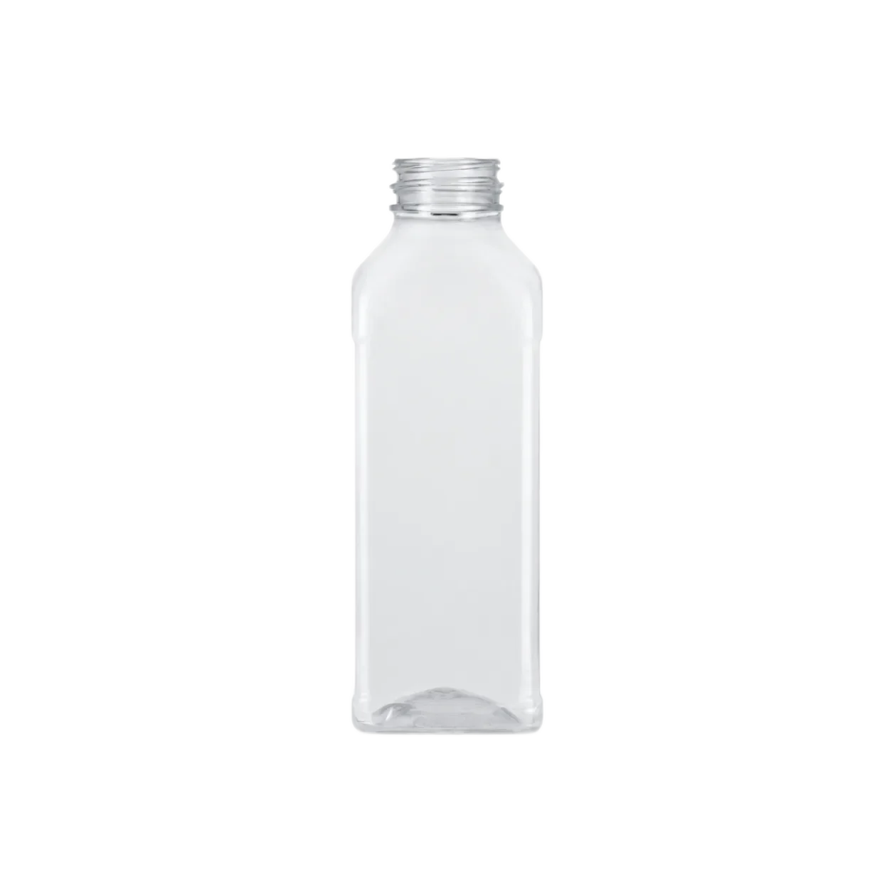 14.5oz Square 38mm DBJ PET Juice Bottle