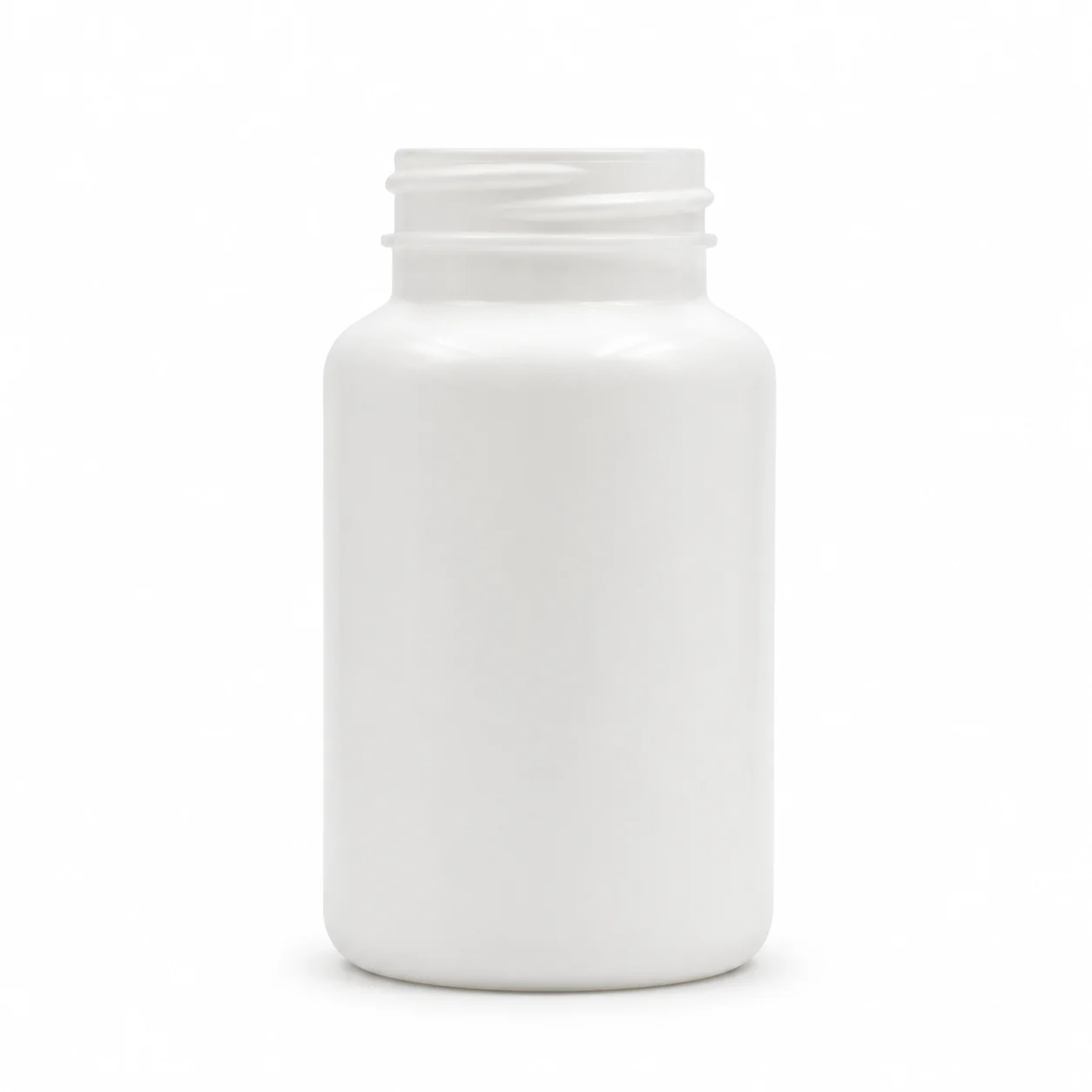 7.61oz / 225ml 45-400 HDPE Round Pharma Packer Bottle
