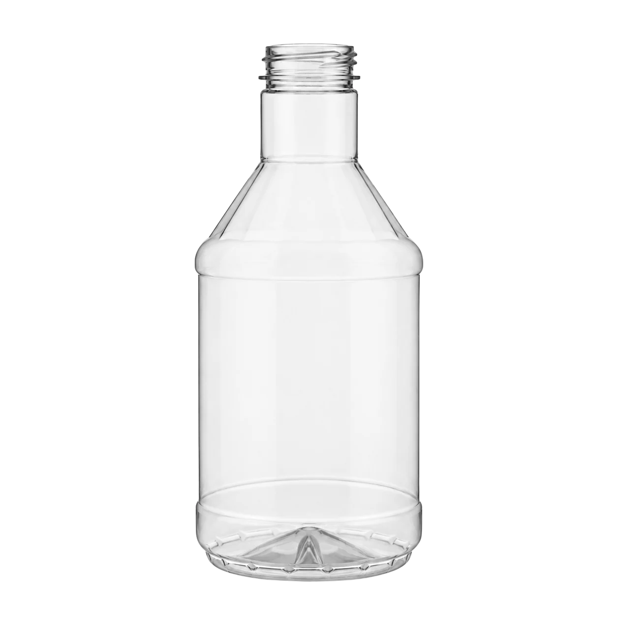 20oz / 591ml 38-400 PET Decanter Bottle with Label Panel