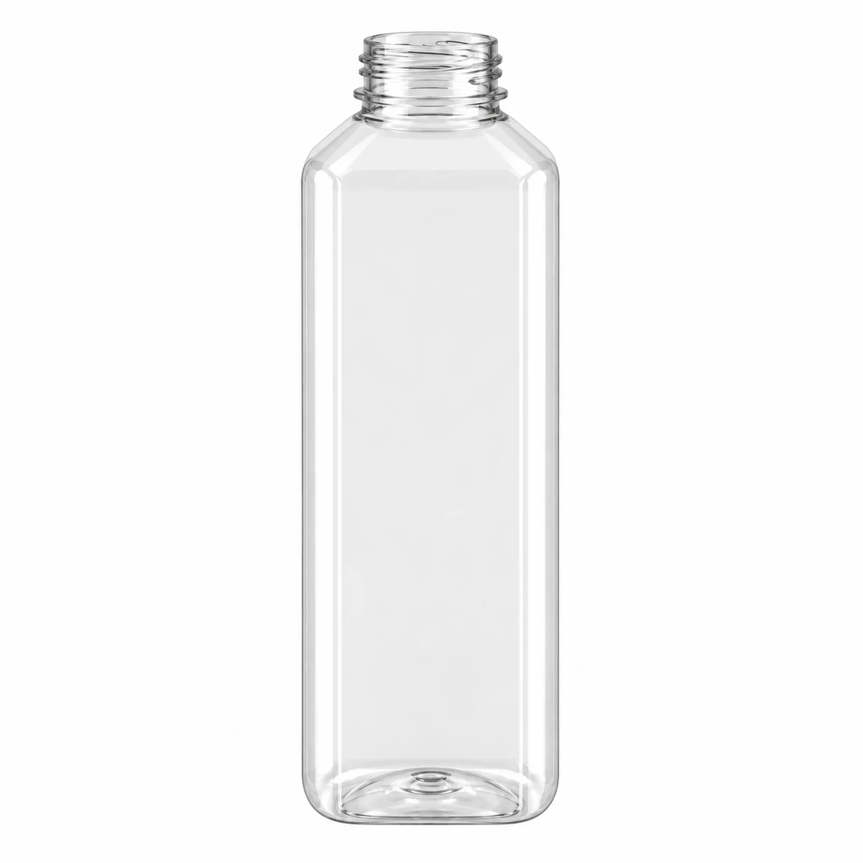 16oz / 473ml 38-DBJ PET Square Beverage Bottle