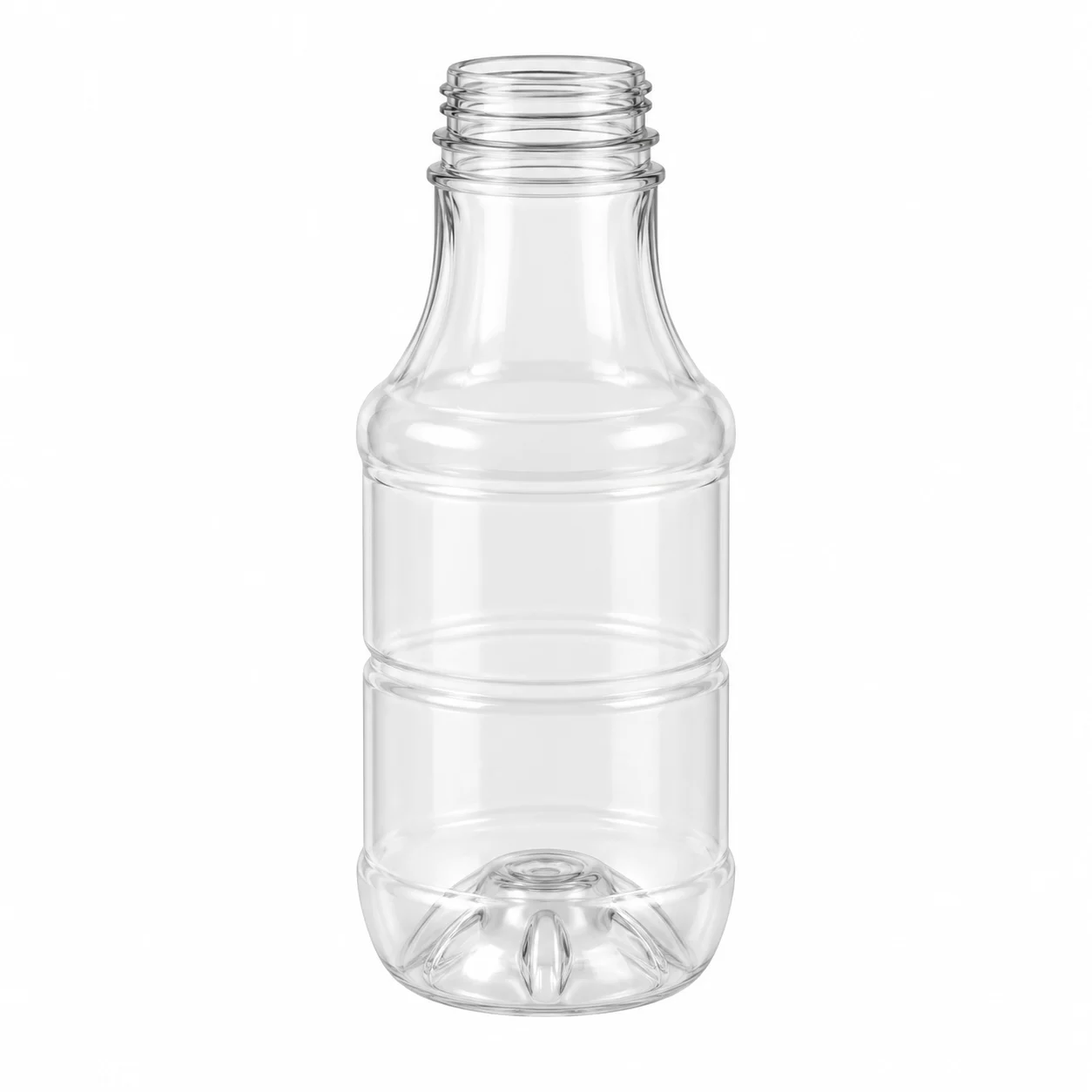 8oz / 237ml 38-400 PET Round Sauce Bottle