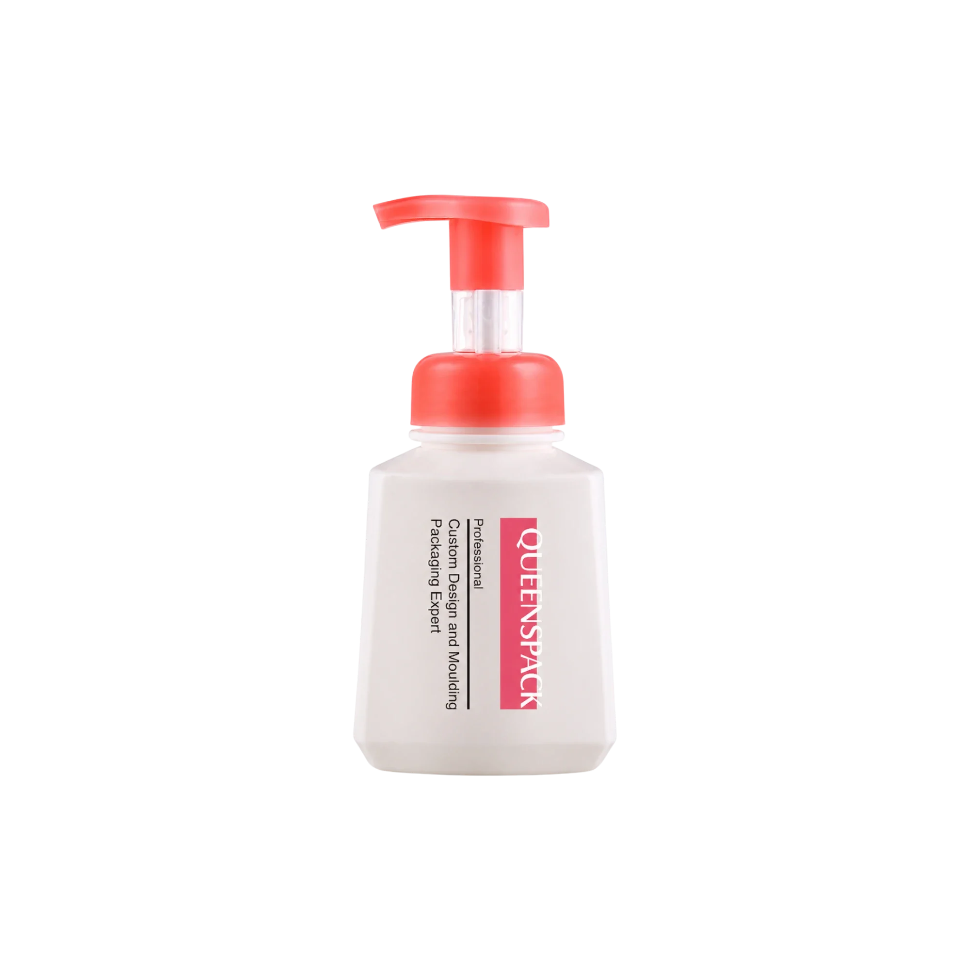 Queens Packaging Co., ltd. 9.5oz / 280ml PE Square Foaming Pump Bottle