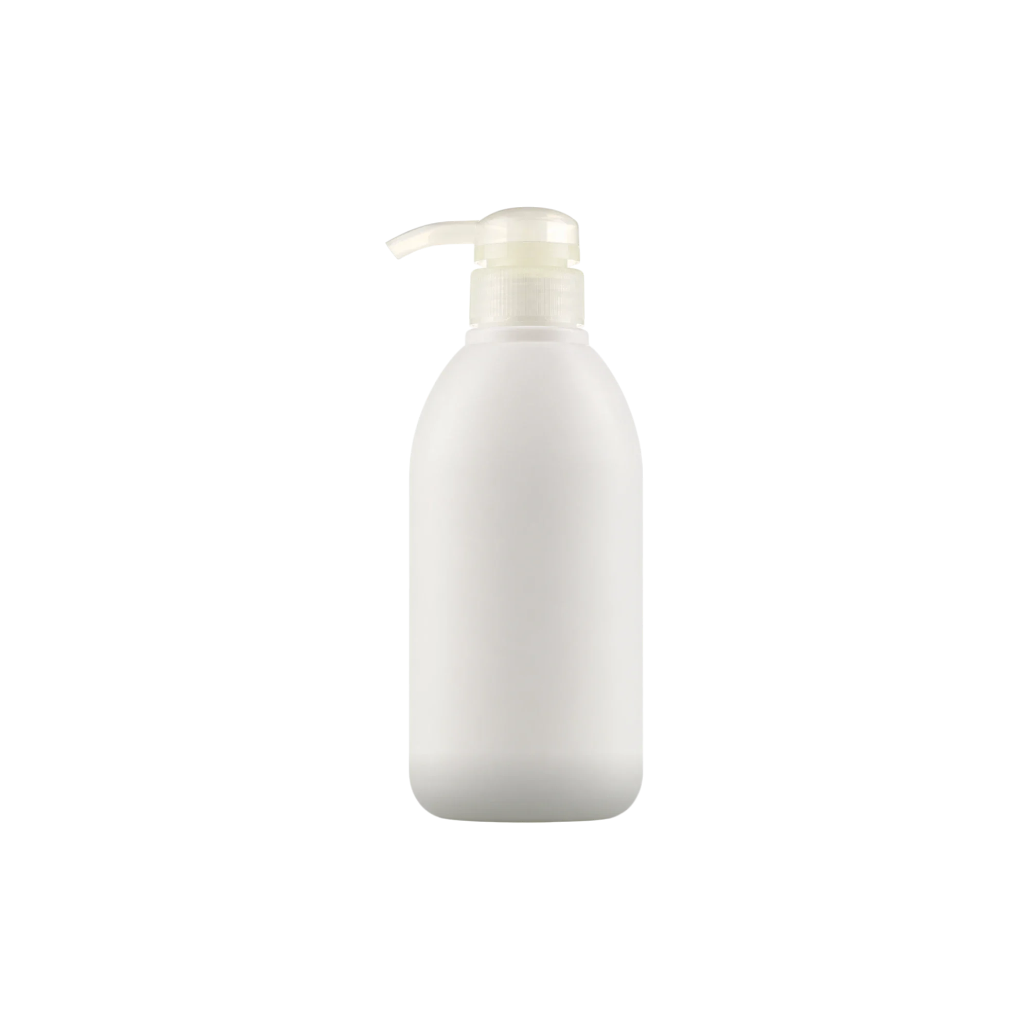 Queens Packaging Co., ltd. 16.9oz / 500ml PE Round Cleanser Pump Bottle with PP Pump