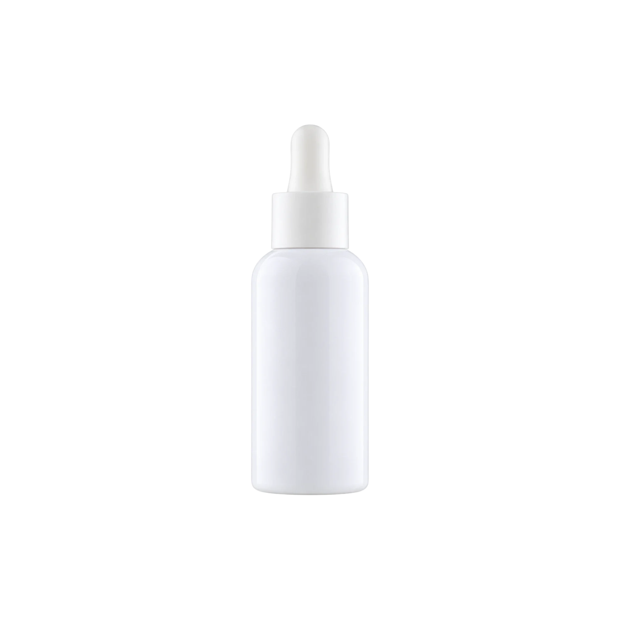 Queens Packaging Co., ltd. 3.4oz / 100ml PET Round Dropper Bottle with Bulb Dropper