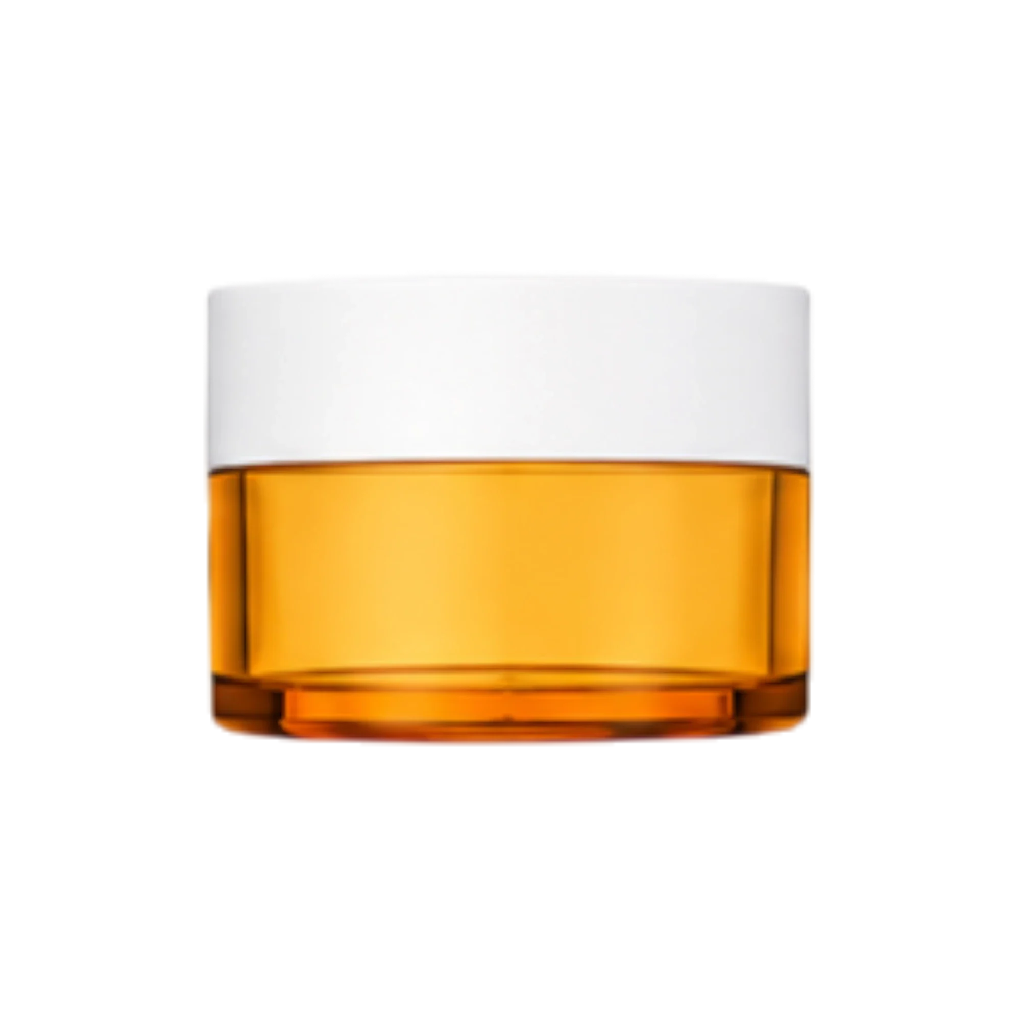 Queens Packaging Co., ltd.  0.34oz / 10ml PET Straight Sided Eye Cream Jar with Flush Cap & PP Sealing Disc