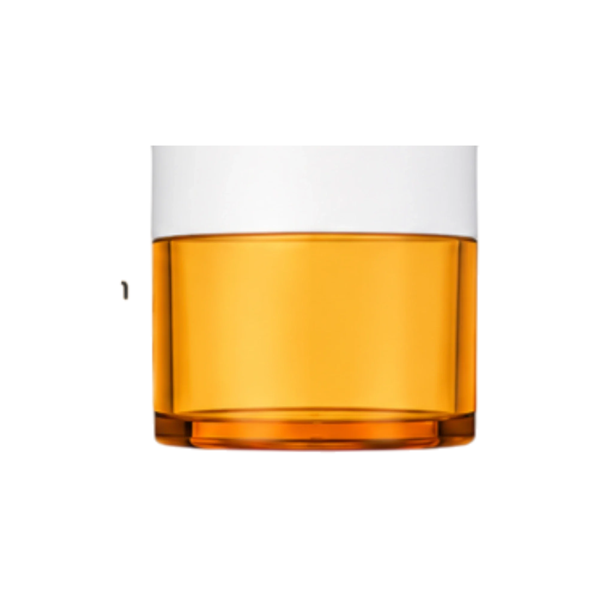 Queens Packaging Co., ltd. 1oz / 30ml PET Straight Sided Moisturizer Jar with Flush Cap & PP Sealing Disc