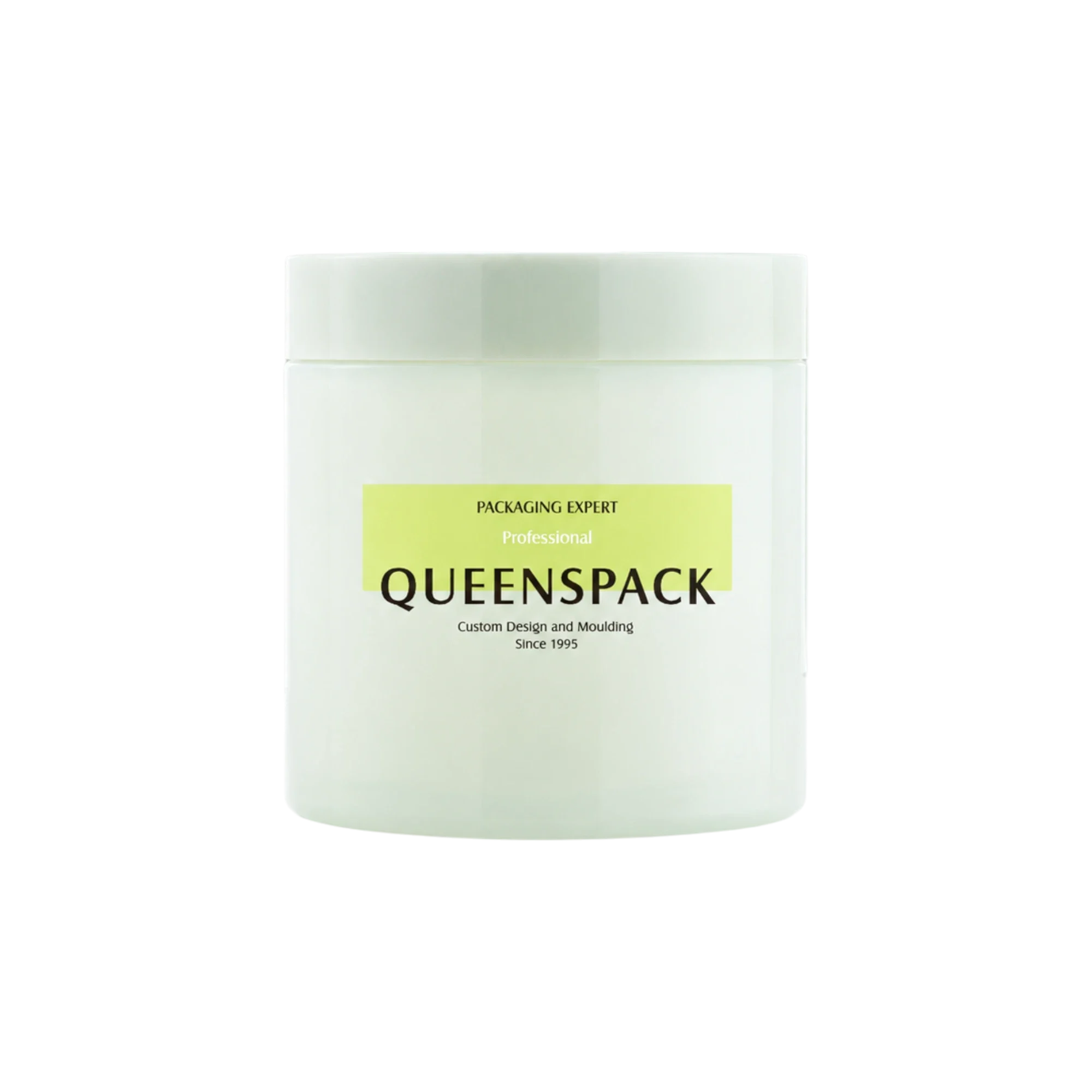 Queens Packaging Co., ltd. 7.8oz / 230ml PET Straight Sided Cosmetic Jar with Flush PP Cap