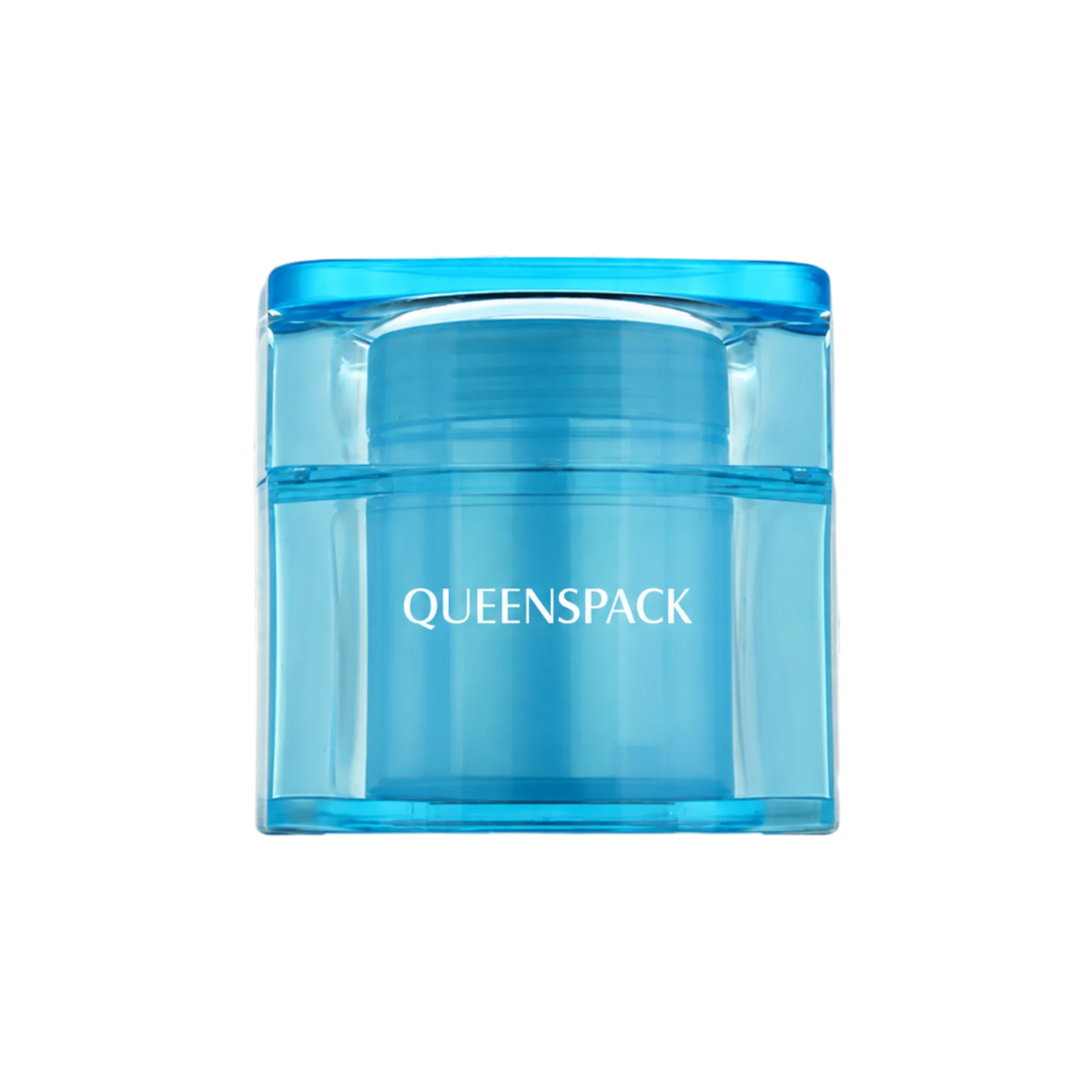 Queens Packaging Co., ltd. 2x140ml / 4.7oz Double Wall Dual-Chamber Thick-Wall Acrylic Jar for Eye Masks & Creams