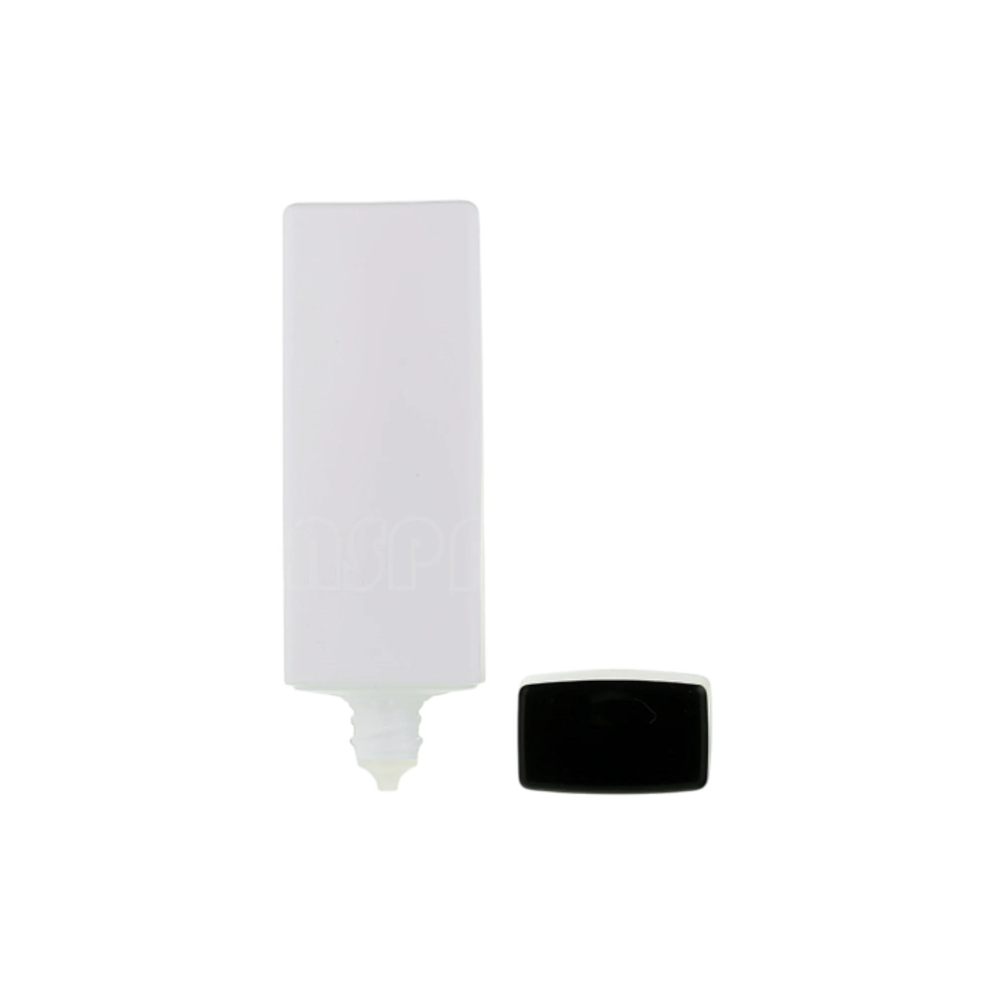 Queens Packaging Co., ltd.  2.7oz / 80ml PE Slim Rectangular Tottle with Integrated Dropper Nozzle