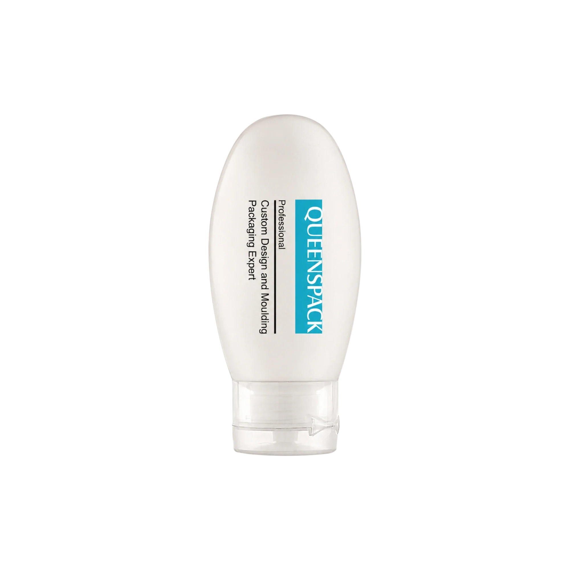 Queens Packaging Co., ltd.  3oz / 90ml PE Round Tottle with Flip Top Cap