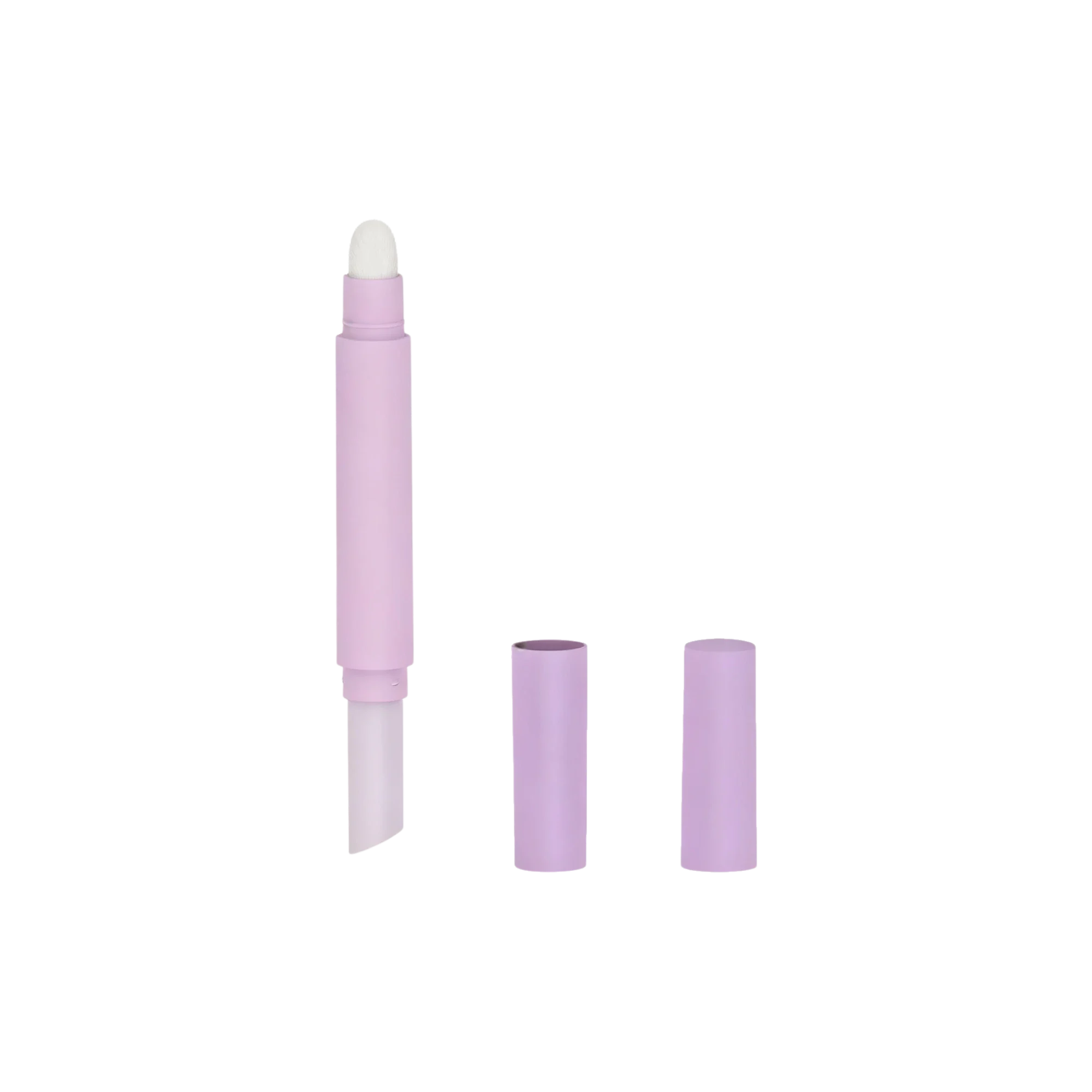 Hangzhou Ecopack Technology Co., Ltd ABS Dual-Ended Twist-Up 7.2mm Lip Pen with Rounded Sponge Tip Applicator