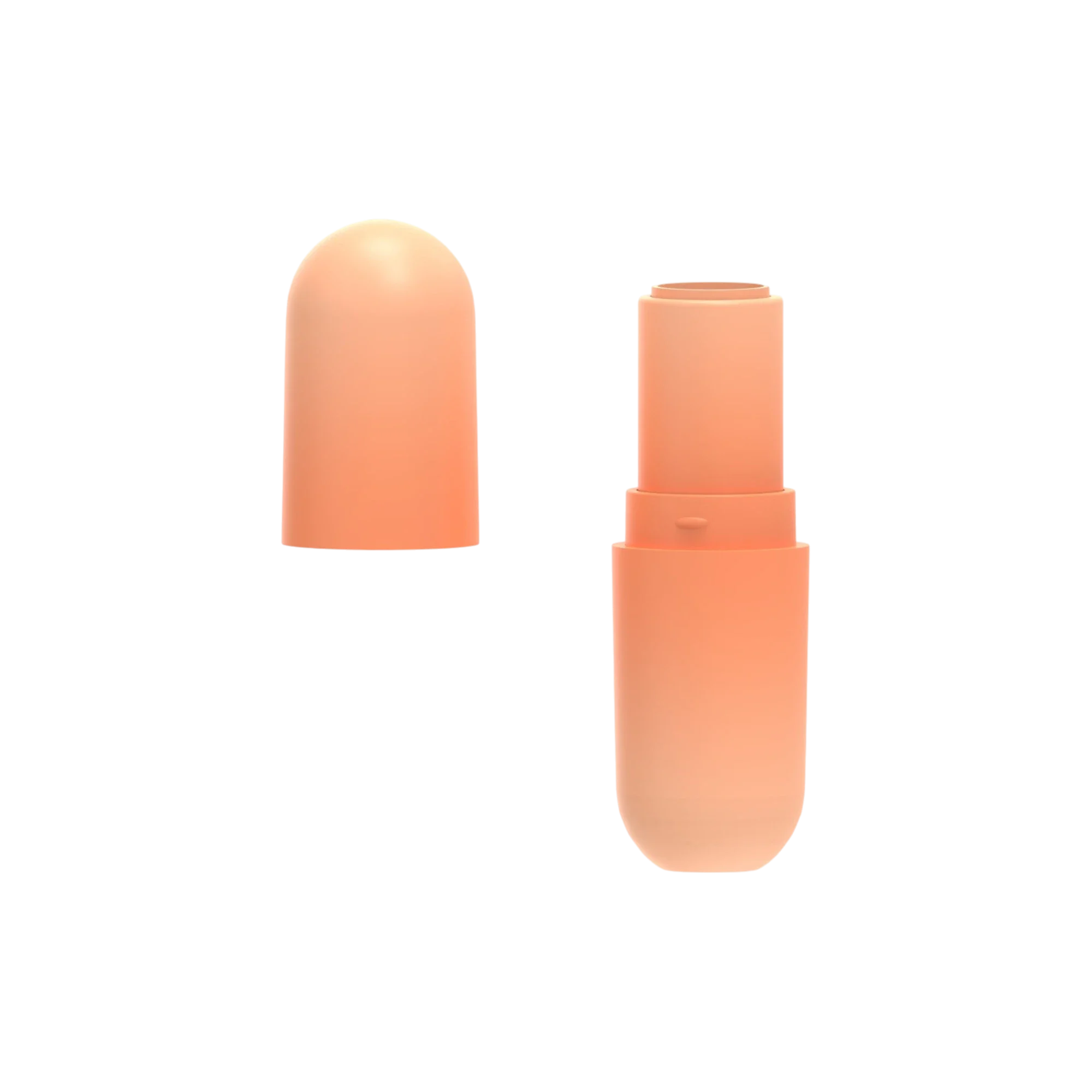 Hangzhou Ecopack Technology Co., Ltd 3.2g ABS Slim Round Lipstick with 9.1mm Bullet Cup