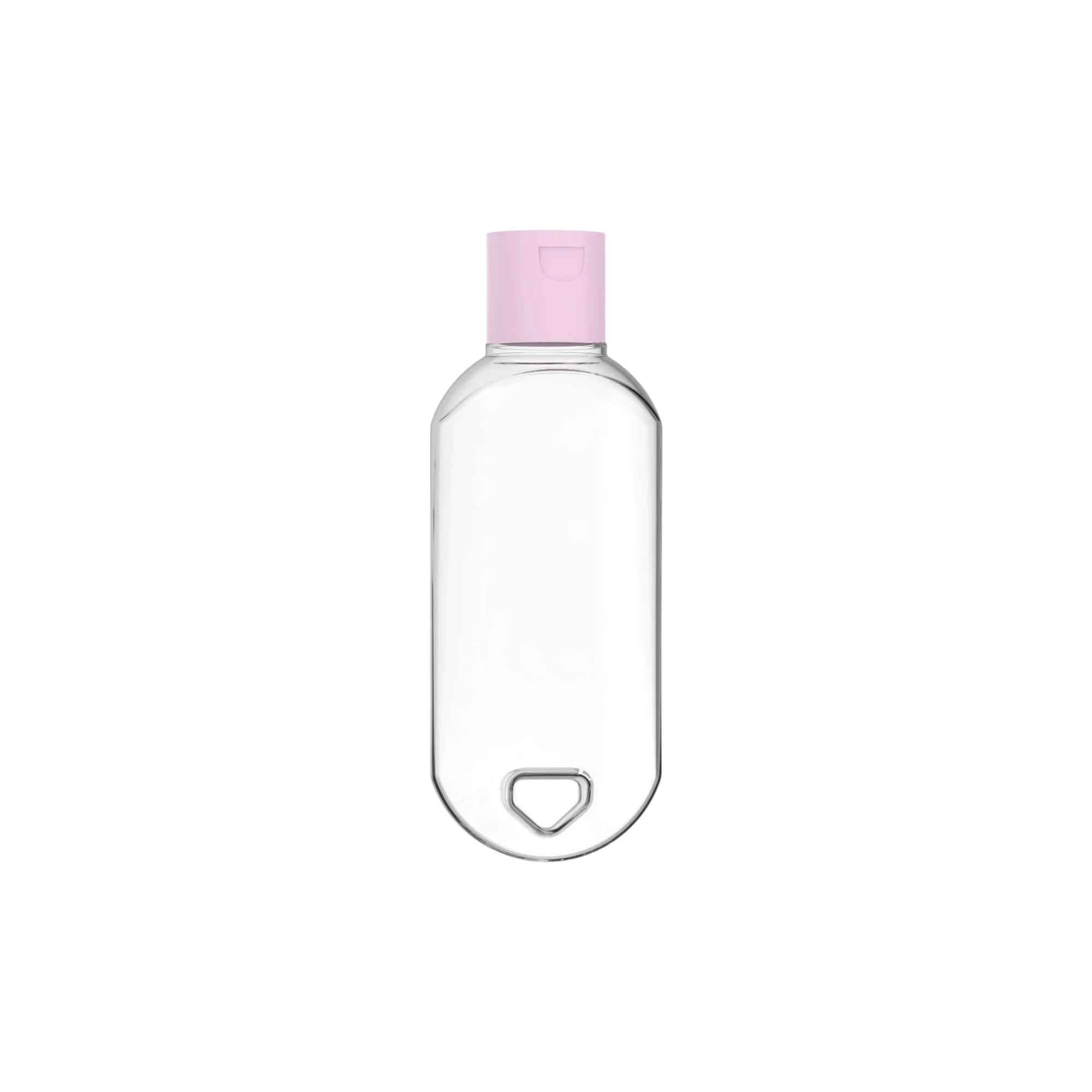 Hangzhou Ecopack Technology Co., Ltd 1.7oz / 50ml PETG Oval Tottle with PP Flip-Top Cap & Integrated Hanging Loop