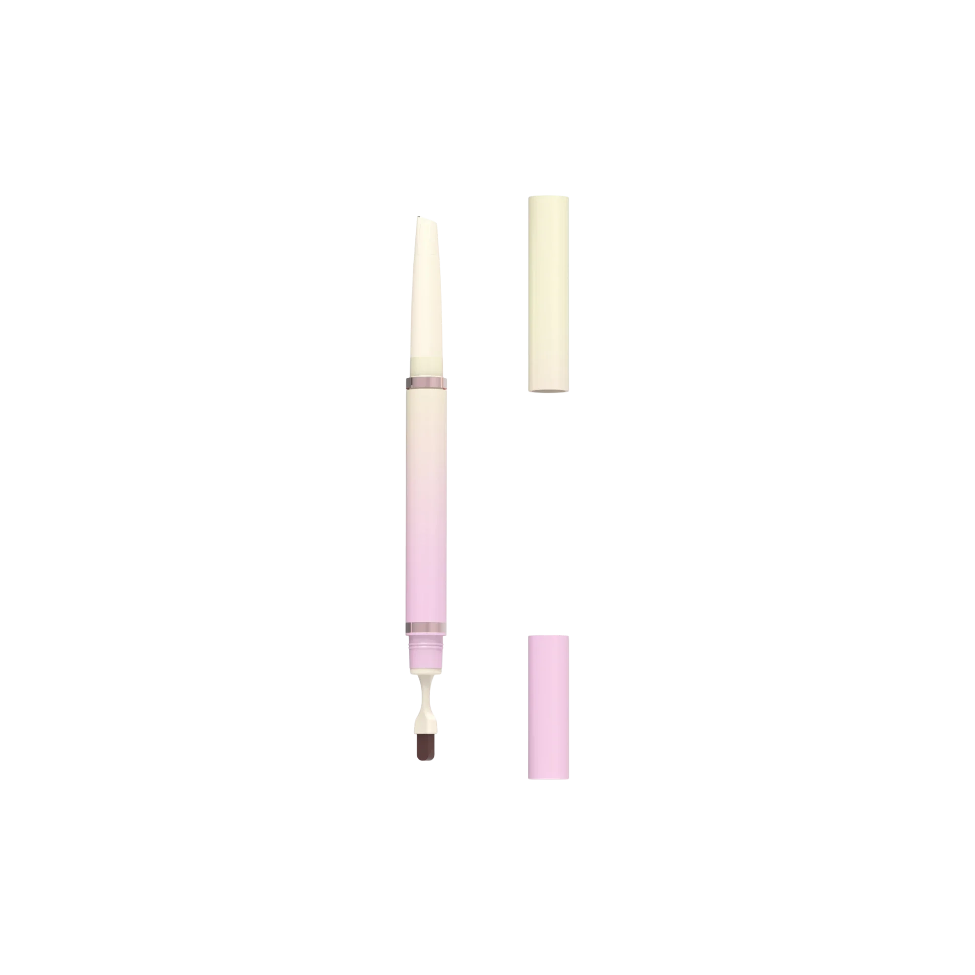 Hangzhou Ecopack Technology Co., Ltd ABS Airtight Dual-Ended Twist-Up 1.9x3.7mm Pencil & Arc Brush Applicator