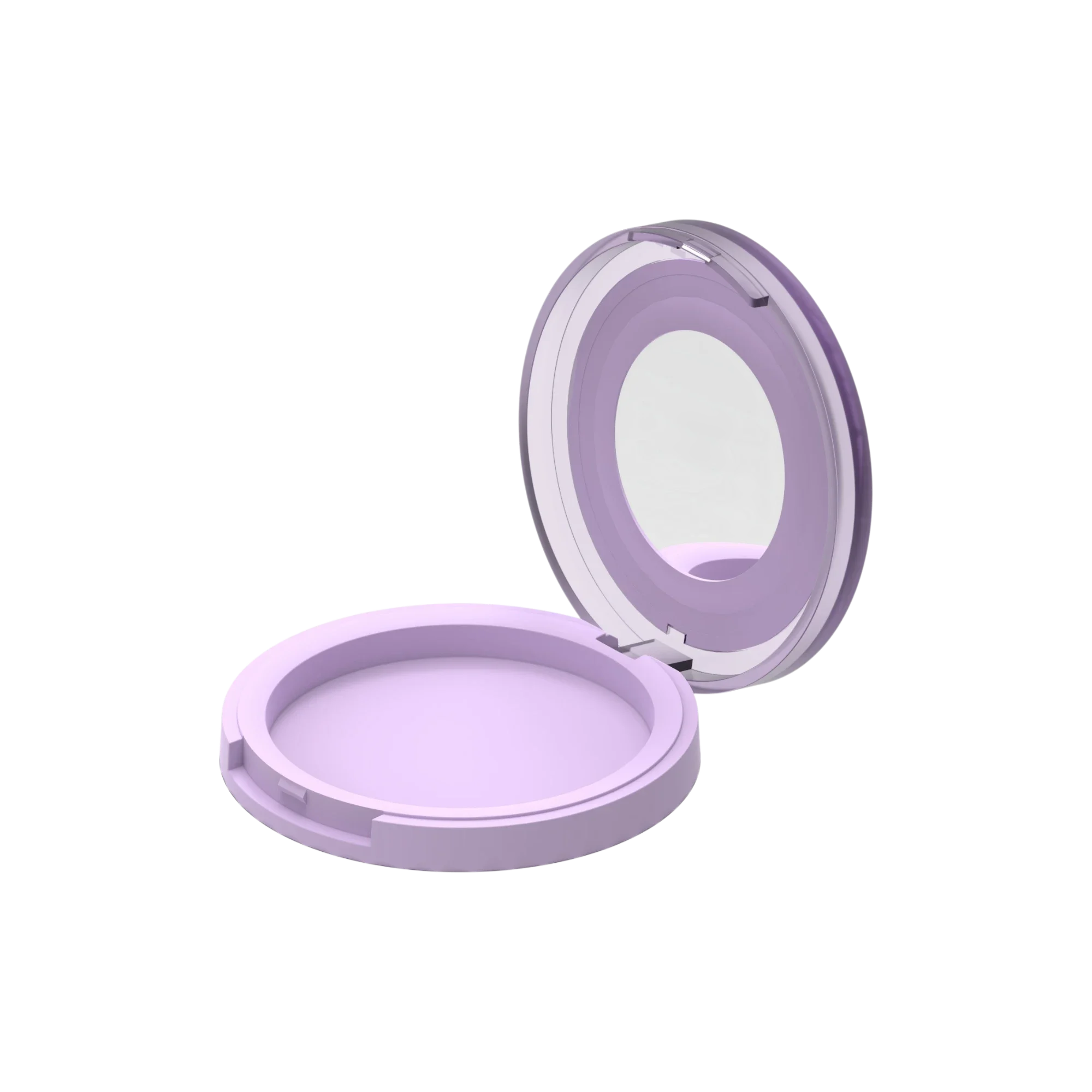 Hangzhou Ecopack Technology Co., Ltd 9g Single-Pan Round AS Powder Compact with Mirror
